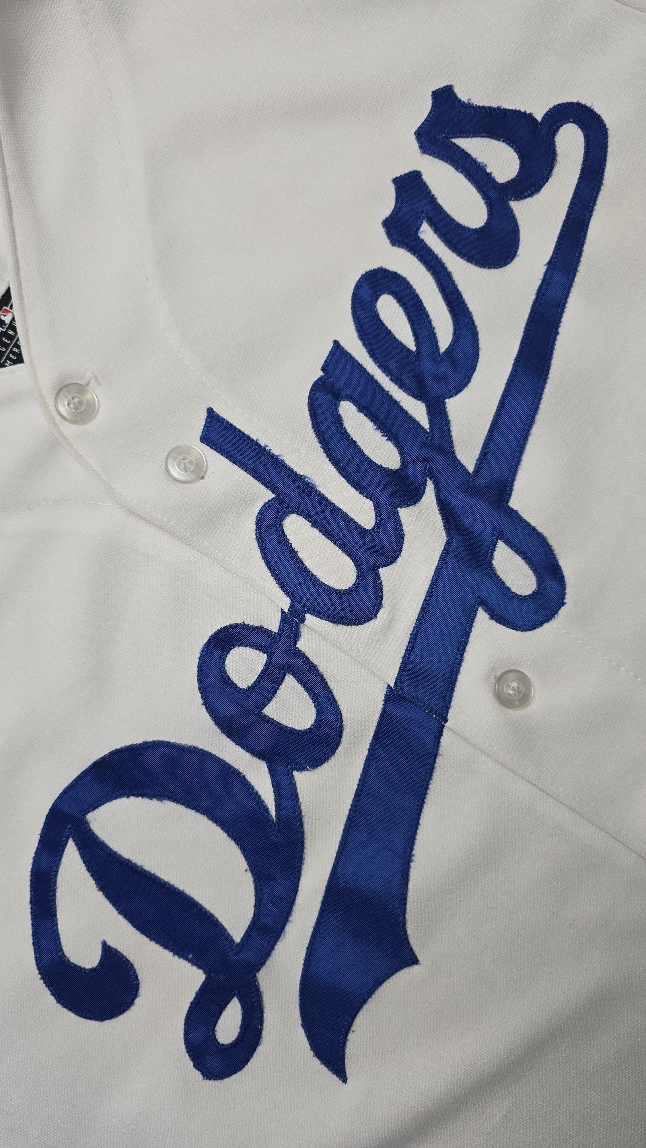 Majestic Vintage Majestic Los Angeles Dodgers Script Jersey Size US L / EU 52-54 / 3 - 6 Thumbnail