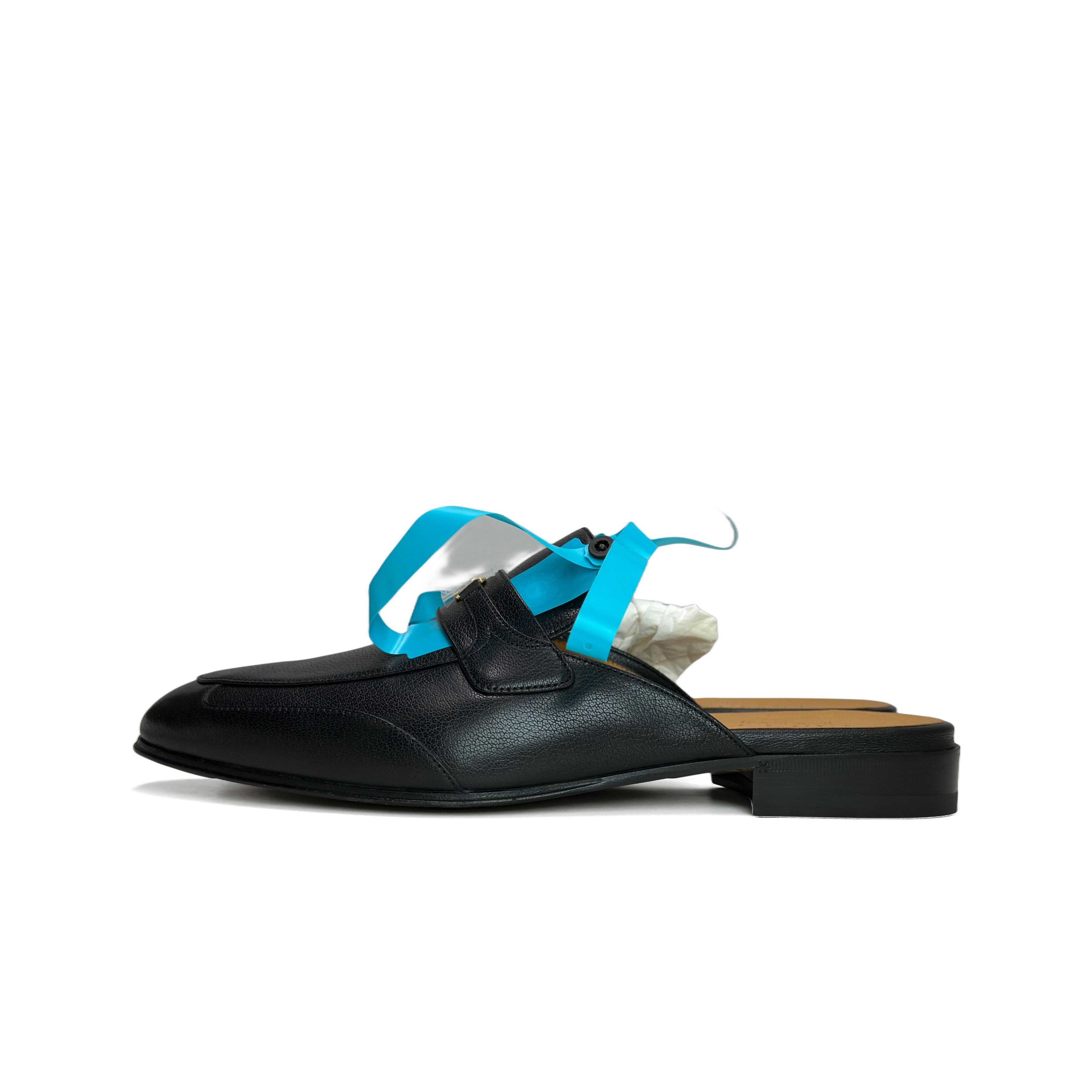 Gucci Gucci Interlocking G Leather Mules Size 9 Size US 10 / EU 43 - 1 Thumbnail