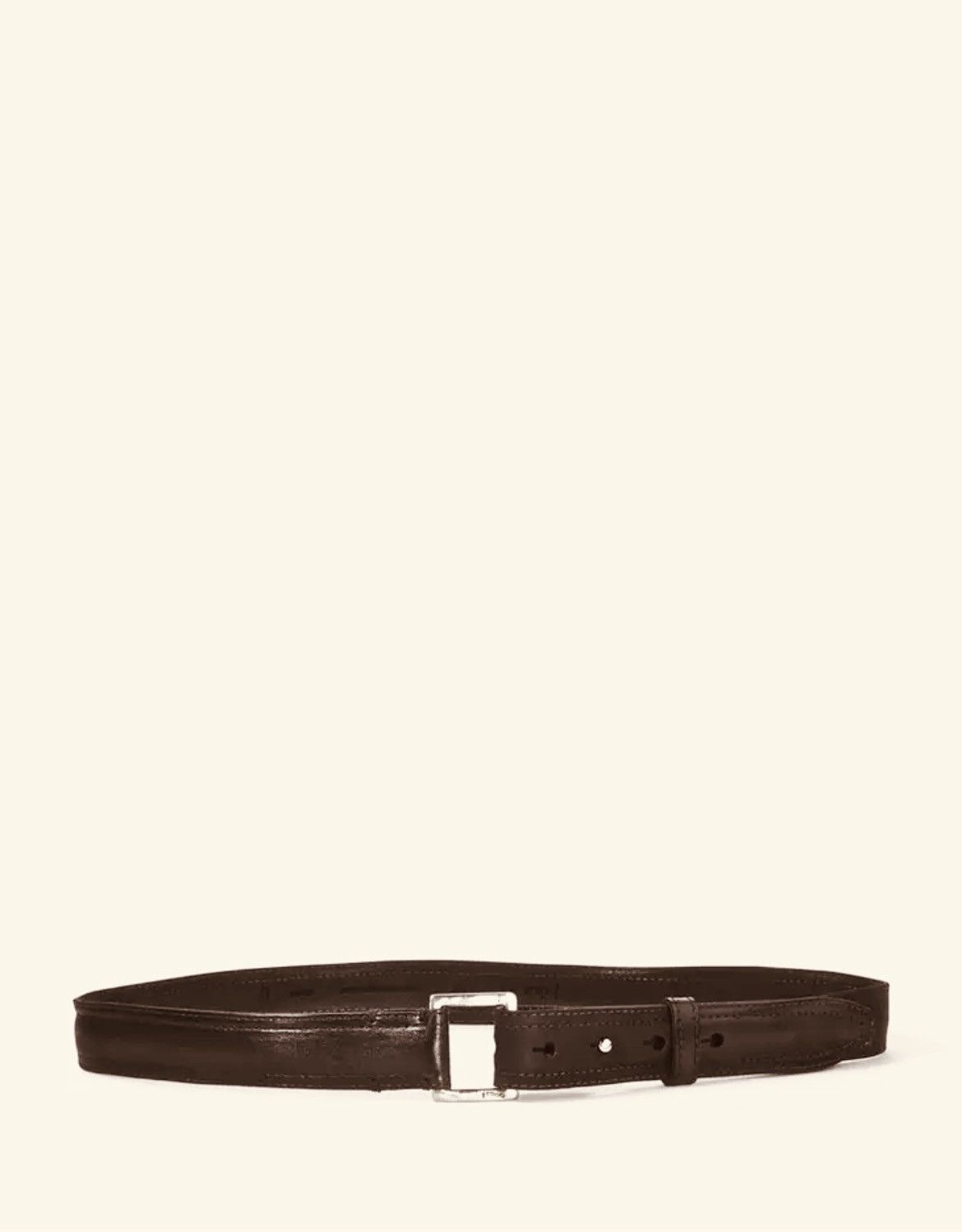 John Varvatos Leather Pullback Belt. 40 Size 40 - 1 Thumbnail