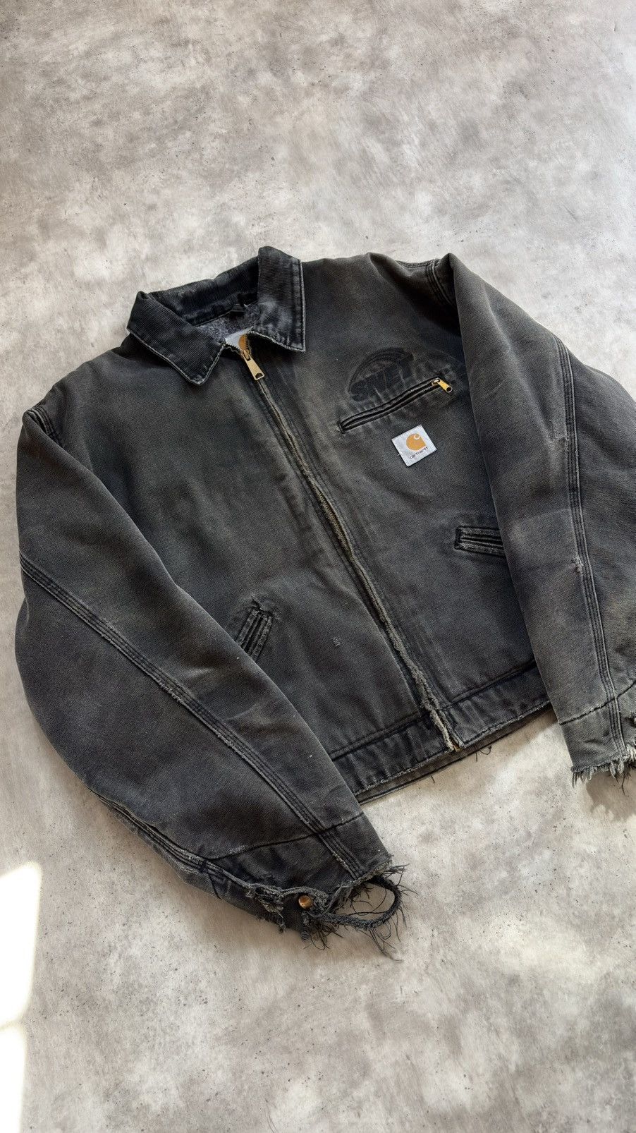 Carhartt Carhartt Detroit 90s Big Logo RARE faded n’ distressed Size US M / EU 48-50 / 2 - 8 Thumbnail
