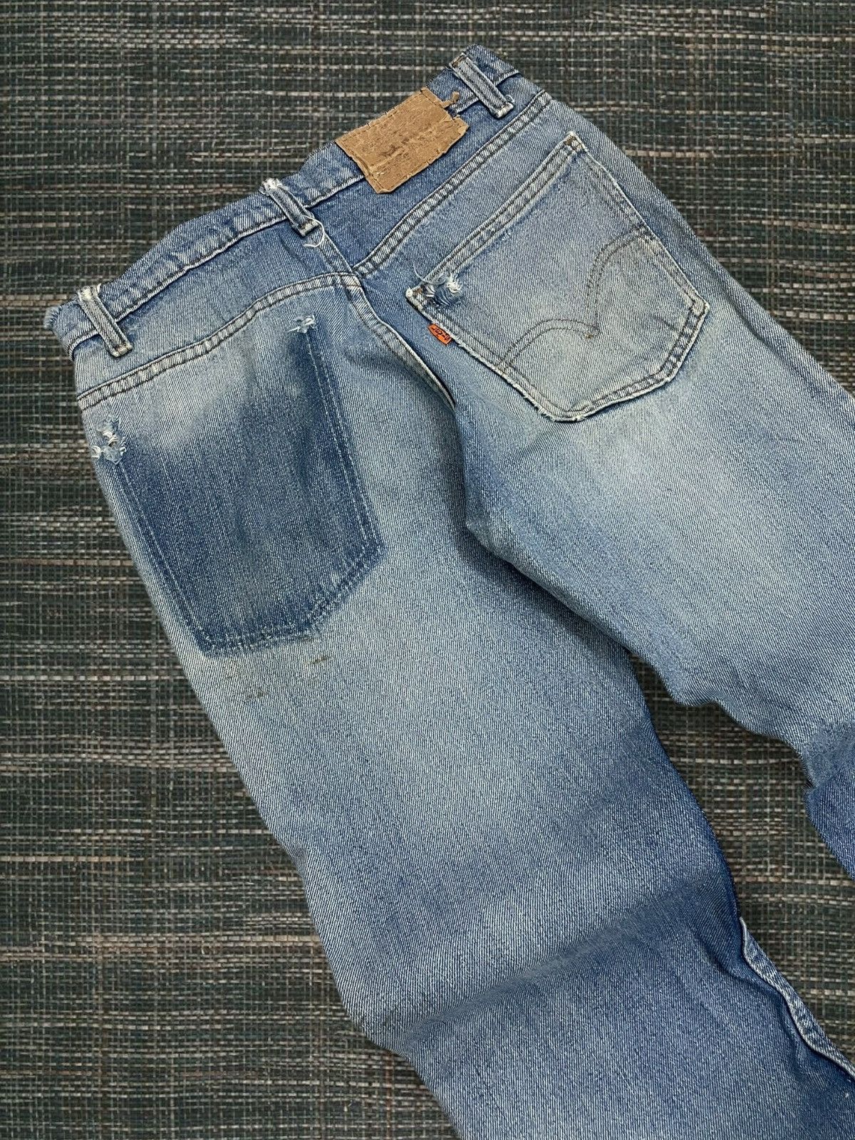 Levi's Vintage Clothing Vintage 0g 1990s Designer Levis 517 Orange Tab Flared Denim Size US 29 - 14 Thumbnail