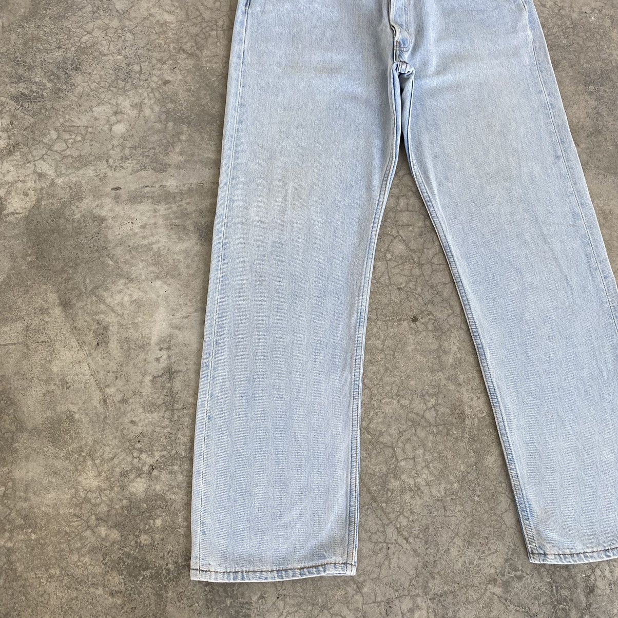 Levi's Size 35x30 Vintage 1996 Levis 501 Light Blue Jeans Size US 35 - 6 Thumbnail
