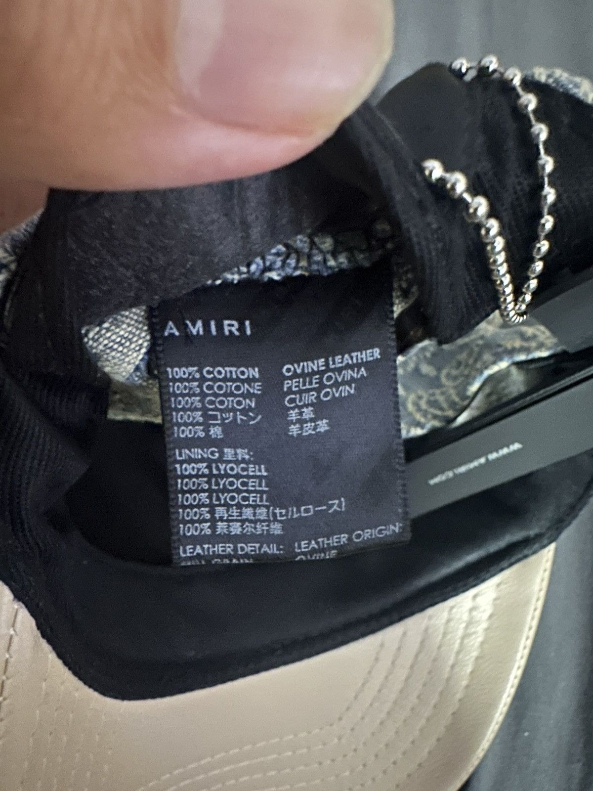 Amiri AMIRI bandana SnapBack Size ONE SIZE - 3 Thumbnail