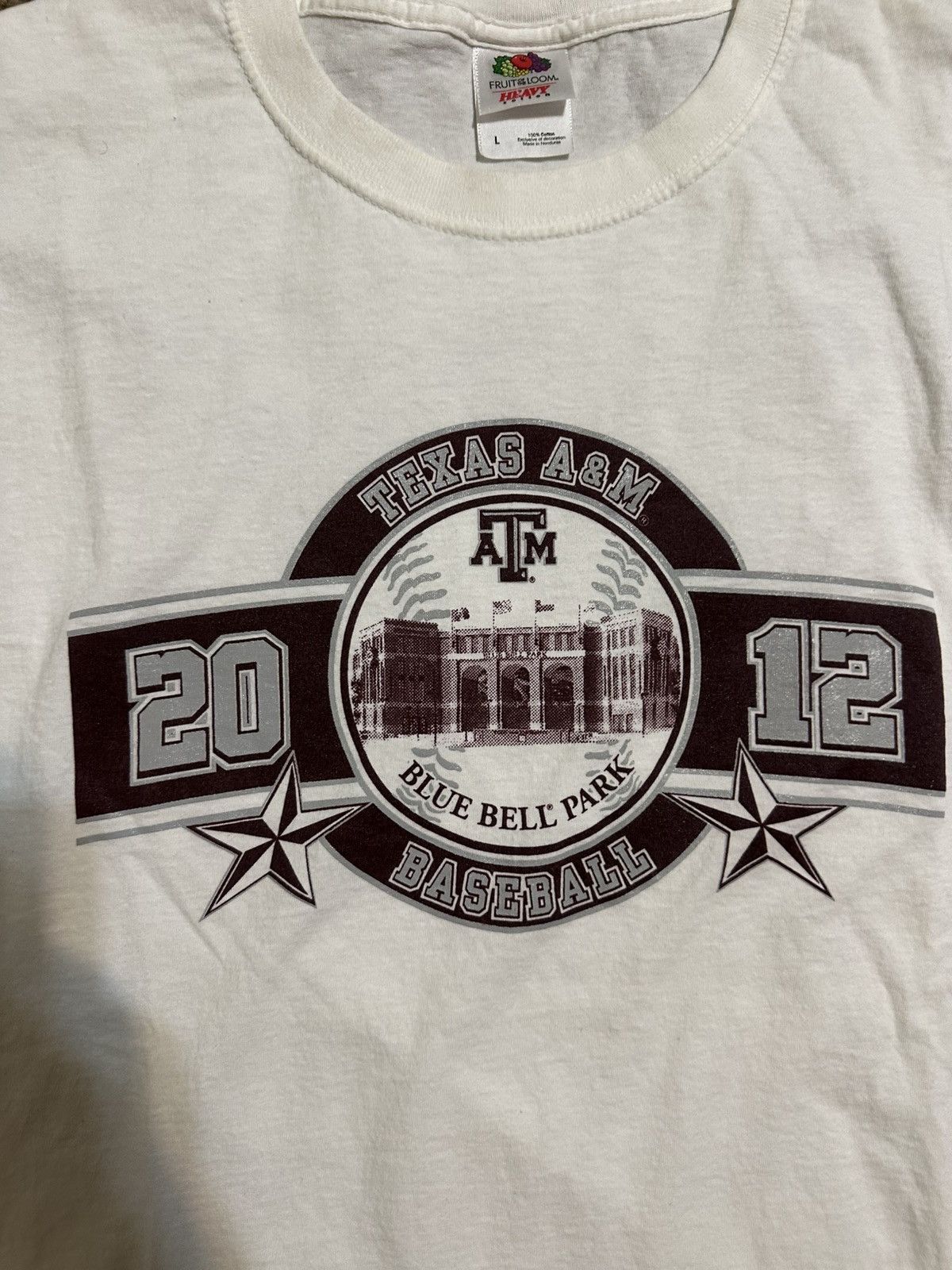 NCAA Vintage NCAA Texas A&M “baseball” shirt 2012 size large Size US L / EU 52-54 / 3 - 2 Thumbnail