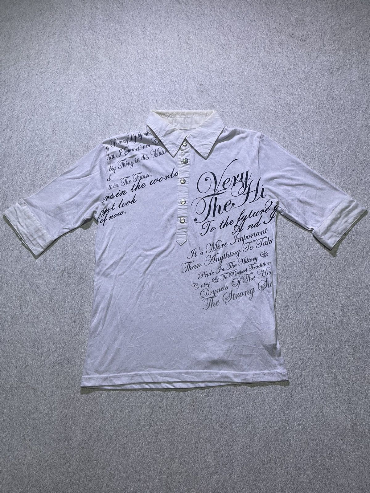 Japanese Brand Y2K SEMANTIC DESIGN short sleeve tshirt Size US M / EU 48-50 / 2 - 1 Thumbnail