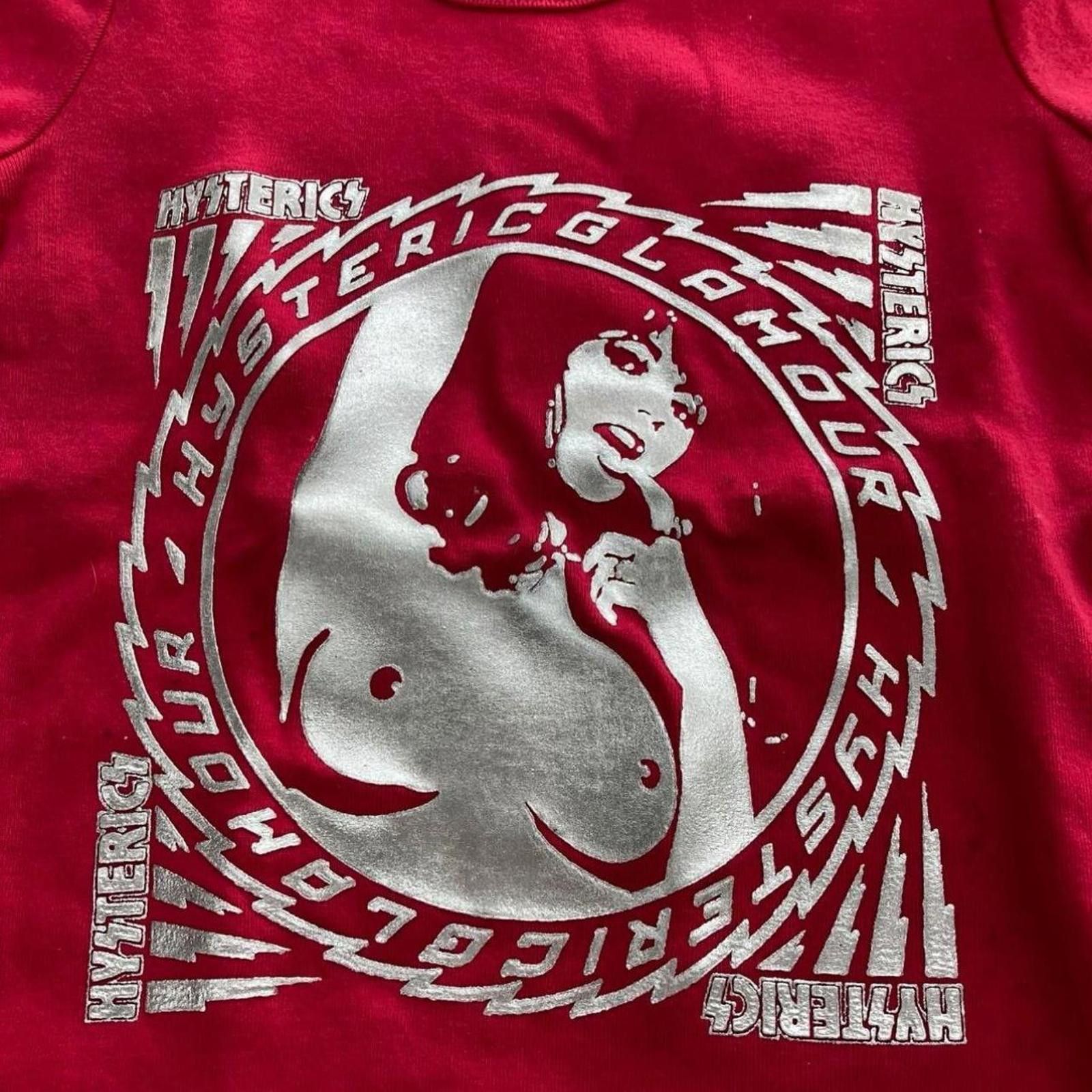 Hysteric Glamour Hysteric glamour 2000s y2k grunge baby tee / t-shirt Size XS / US 0-2 / IT 36-38 - 3 Thumbnail