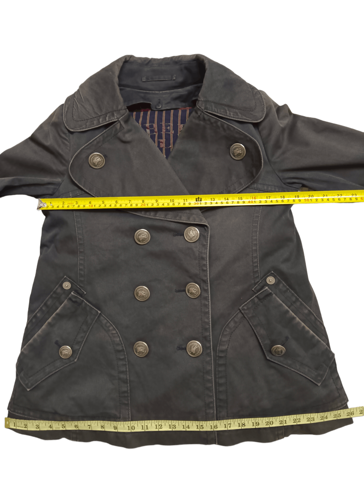 Burberry Vintage Burberry Double-Breasted Trench Coat Size M / US 6-8 / IT 42-44 - 23 Thumbnail