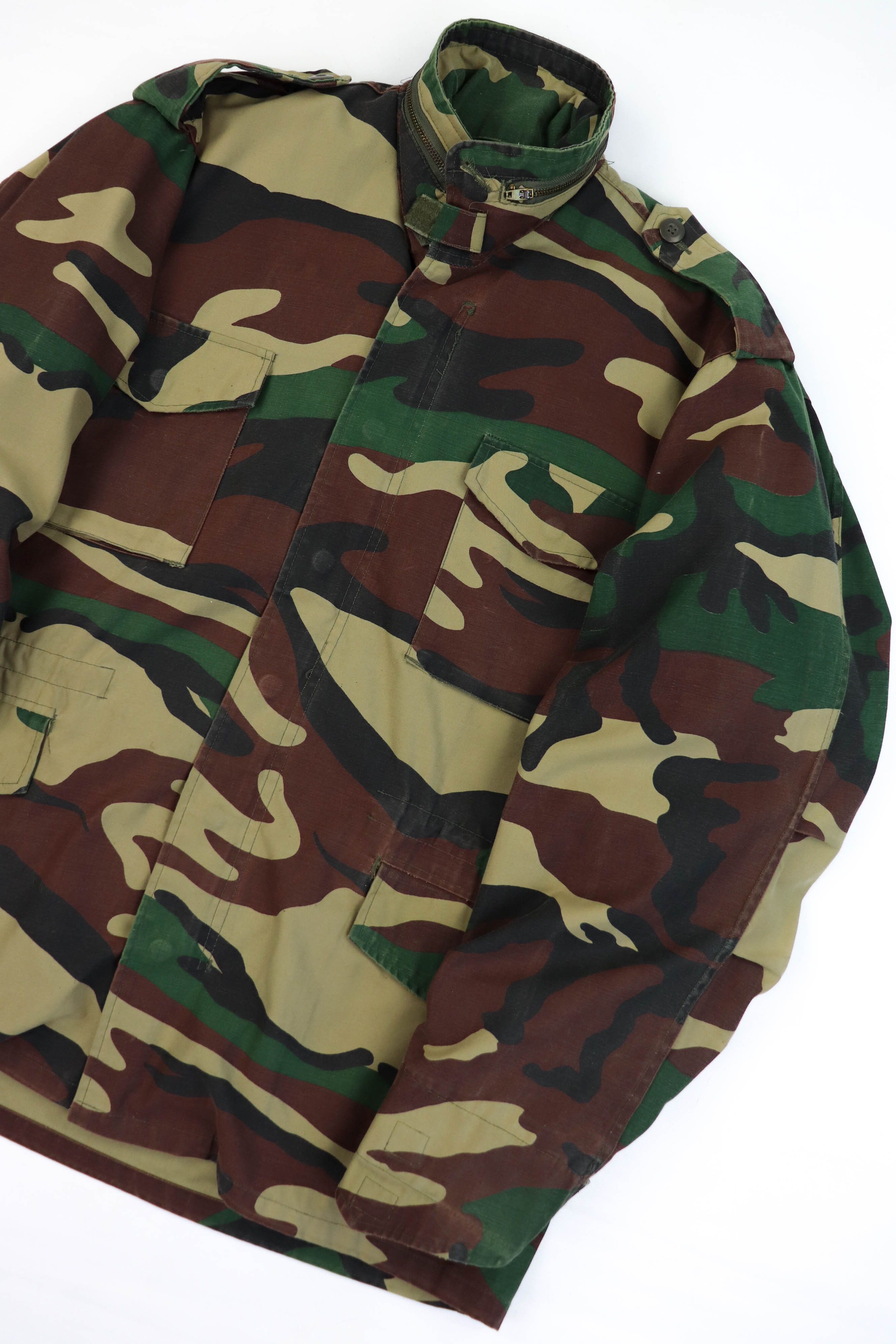 Other Vintage 70s Reproduction? 1976 Camo Field Jacket Size US M / EU 48-50 / 2 - 5 Thumbnail