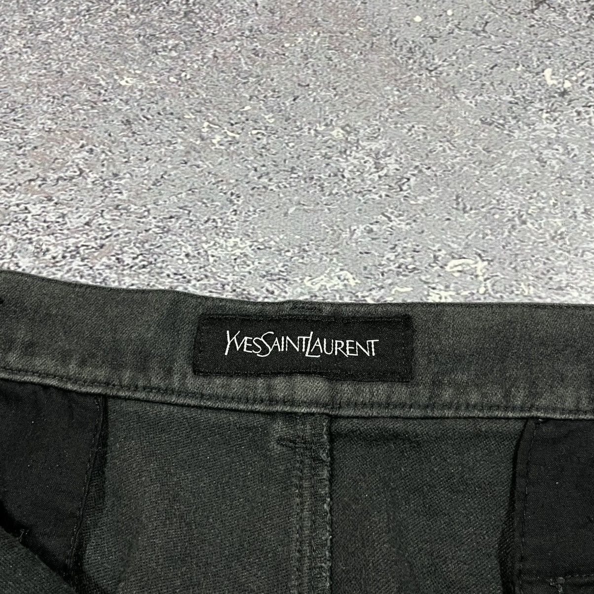 Yves Saint Laurent Yves Saint Laurent Vintage Cotton Trousers Size US 34 / EU 50 - 12 Thumbnail