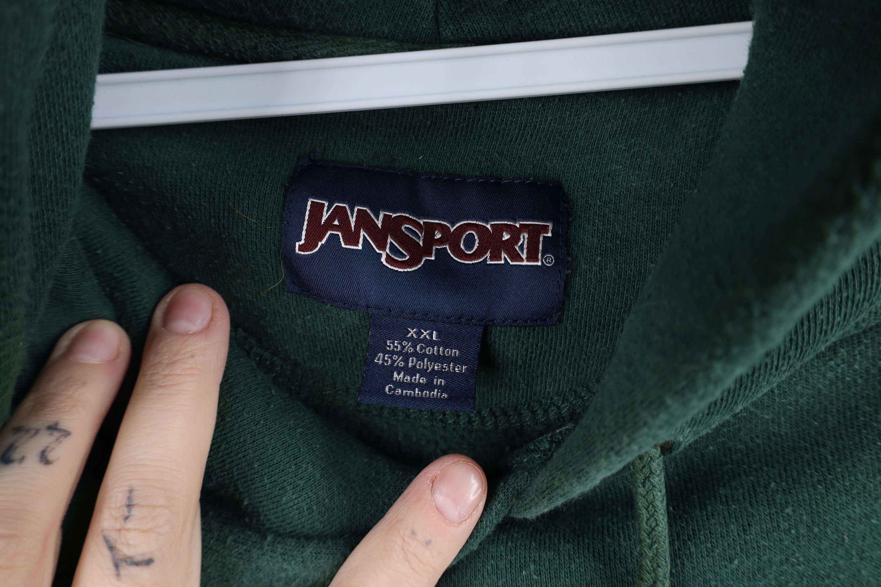 Vintage Vintage 90s Michigan State University Hoodie Sweatshirt Size US XXL / EU 58 / 5 - 10 Thumbnail