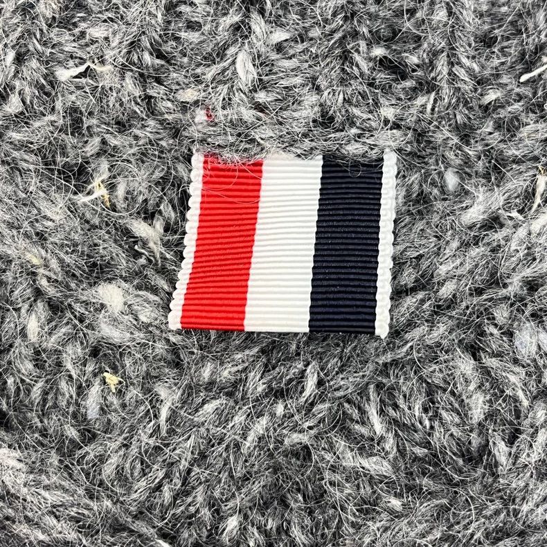 Thom Browne Thom Browne Size 1Floral GRAY CLASSIC LOGO WOOL turtleneck Size US S / EU 44-46 / 1 - 7 Thumbnail