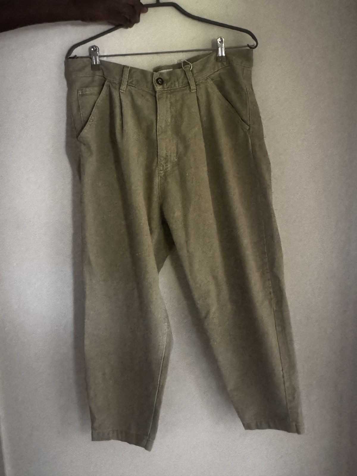 Bershka Bershka Denim Jeans Cropped Size US 34 / EU 50 - 2 Thumbnail