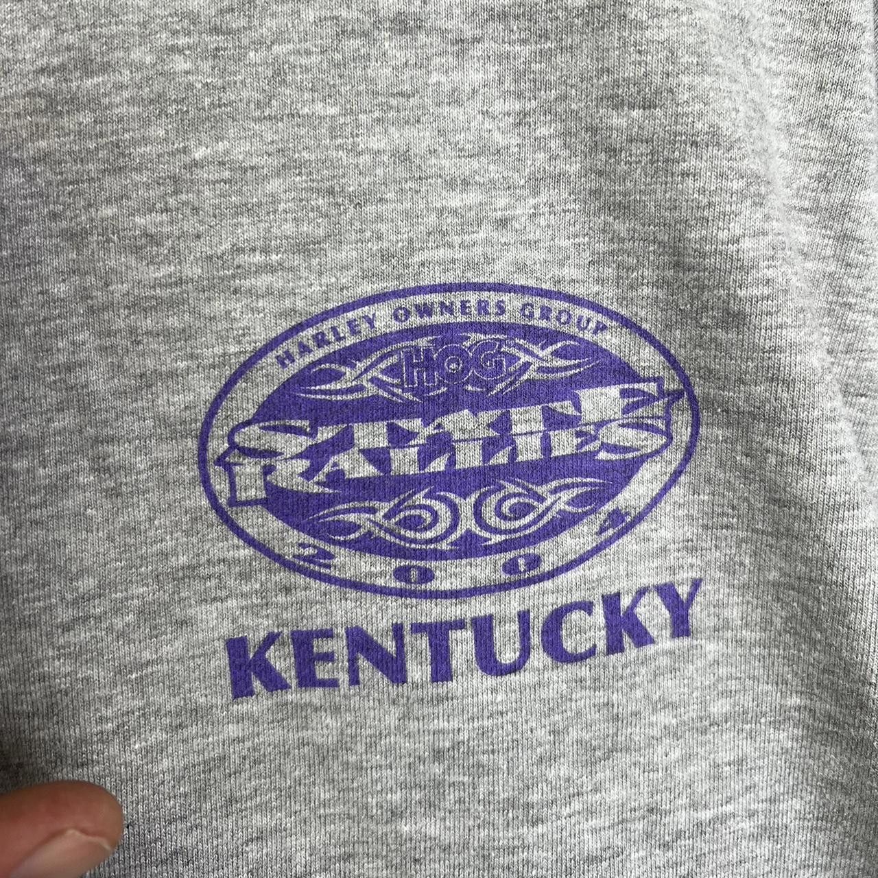 Hanes Vintage 90s Kentucky Graphic T-Shirt Hanes Size US XL / EU 56 / 4 - 4 Thumbnail