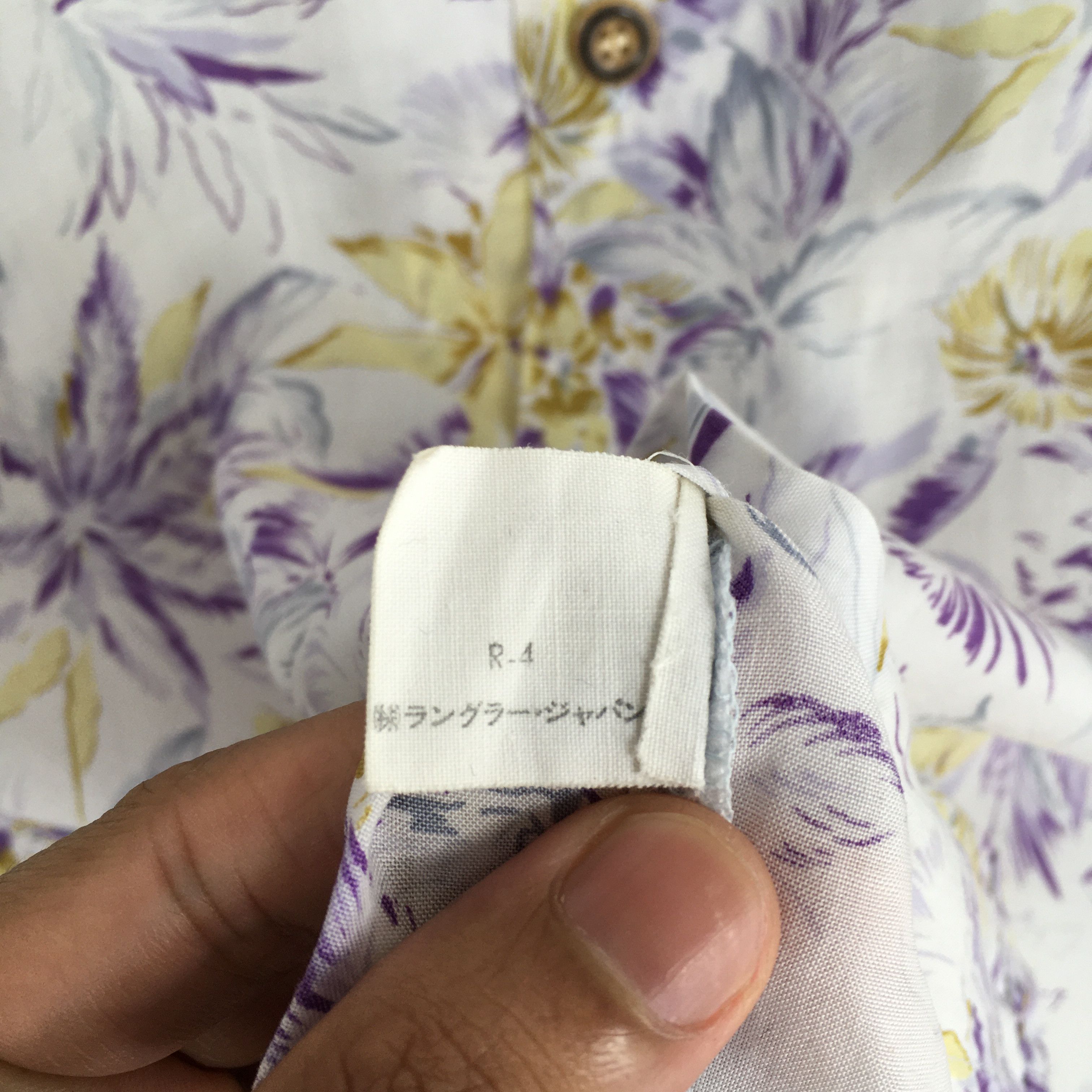 Other 90's Wrangler Hawaiian Floral Aloha Overprint Shirt Large Size US L / EU 52-54 / 3 - 6 Thumbnail
