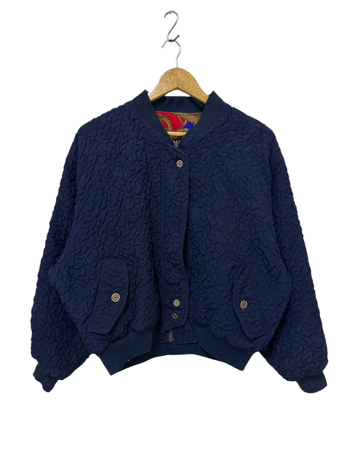 Japanese Brand Vintage Reverse Jacket Bomber Size M / US 6-8 / IT 42-44 - 8 Thumbnail