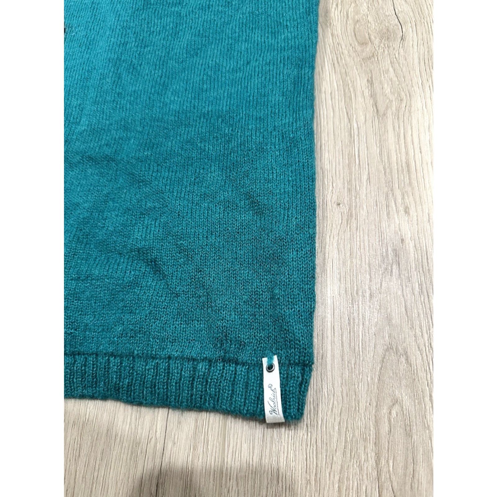 Vintage VINTAGE? No — Woolrich Sweater 2XL Green Mohair Motif Womens Crew Neck Long Sleeve Pullover Size XXL / US 16-18 / IT 52-54 - 7 Thumbnail