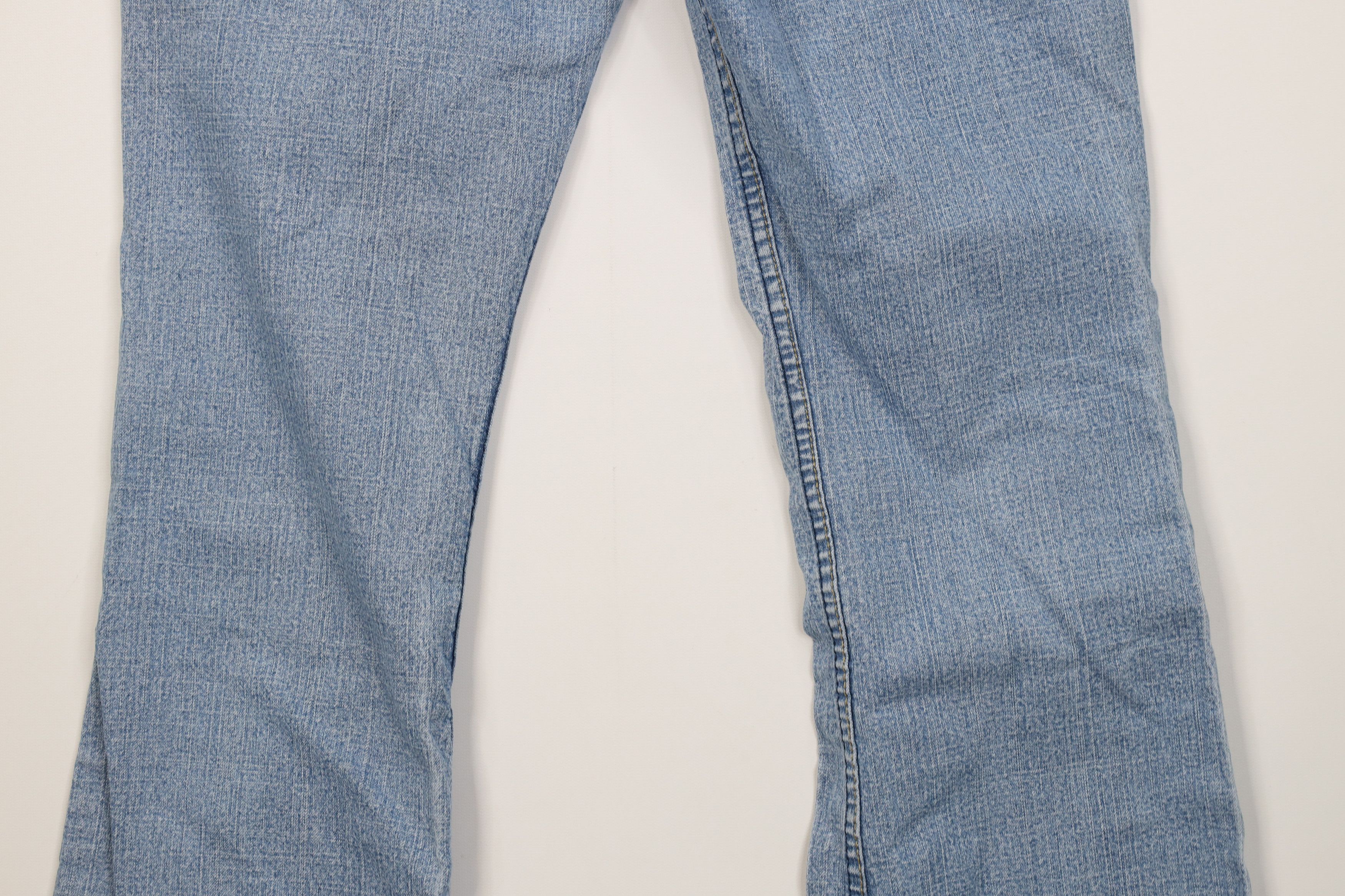 Levi's Vintage Y2K 2005 Levis Rise Bootcut Flared Wide Leg Jeans Size 27" / US 4 / IT 40 - 11 Thumbnail