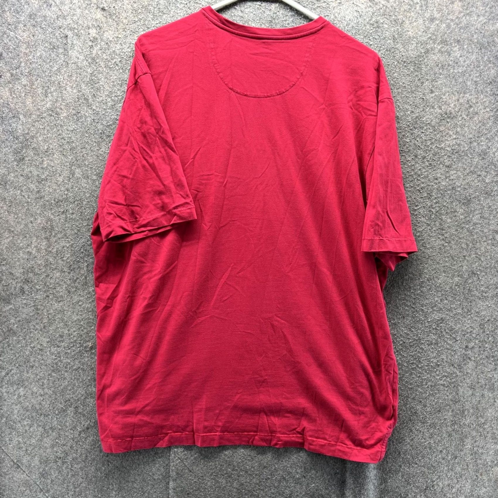 Tommy Bahama Tommy Bahama Shirt Mens XL Red Relax Pima Cotton Pocket Tee Casual Crewneck Shirt Mens XL Red Size US XL / EU 56 / 4 - 2 Thumbnail