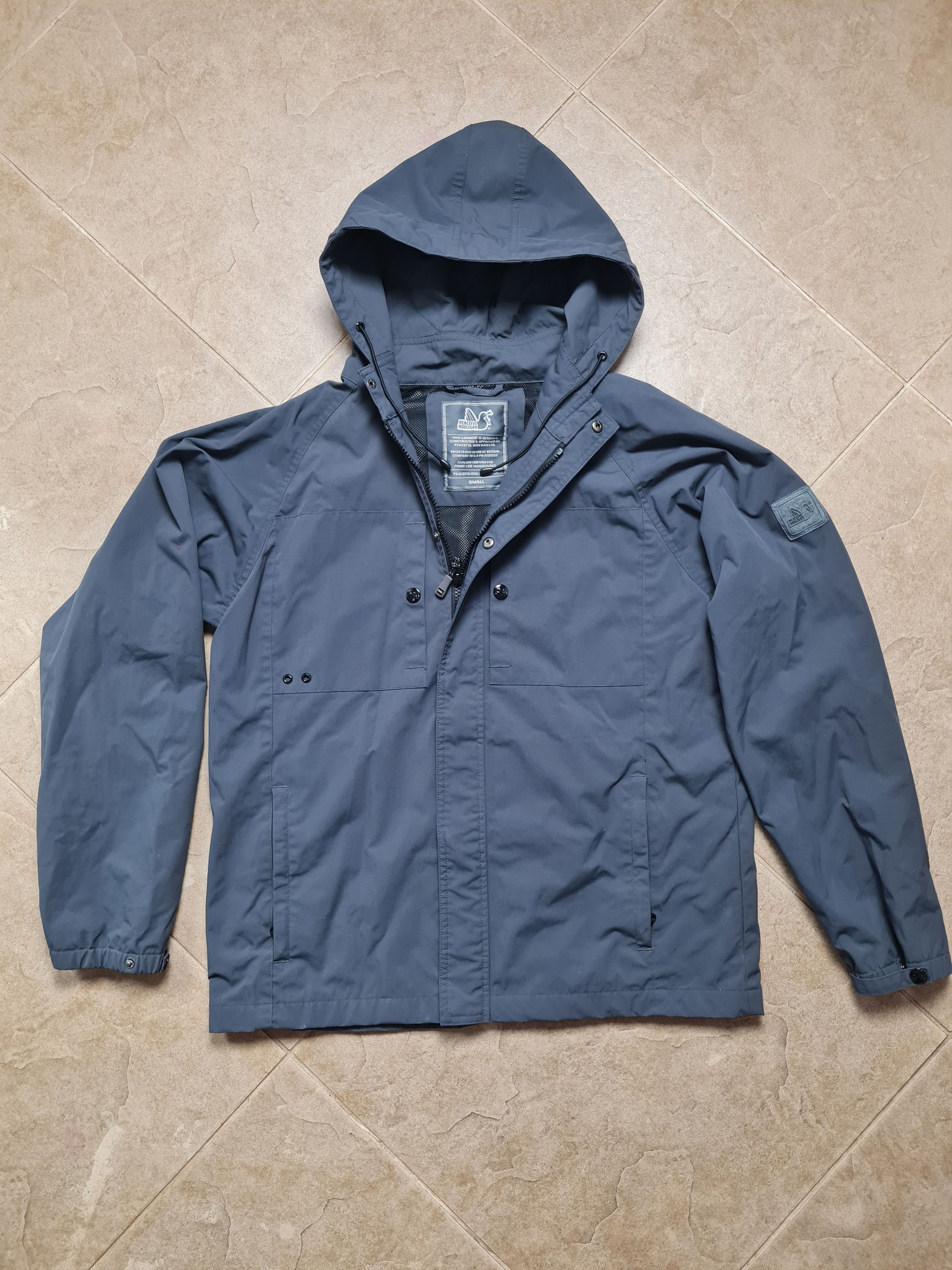 Other Peaceful Hooligan Men's Hooded Jacket Lightweight Shell Zip Size US S / EU 44-46 / 1 - 4 Thumbnail