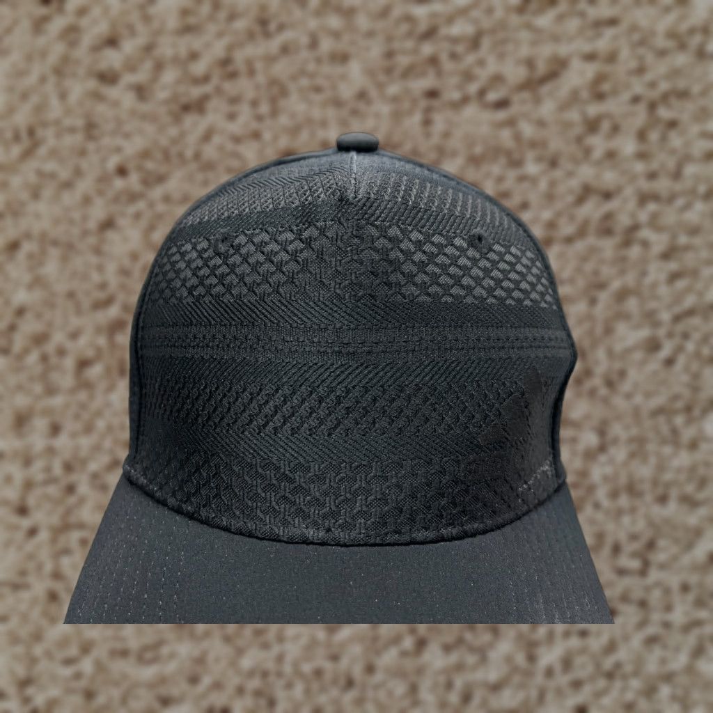 Adidas Adidas Hat Cap Fitted Adult Medium Black Geometric Poly Blend Golf Climalite Mens Cap Hat Geometric Golf Hat Adidas Cap Medium Black Mens Size ONE SIZE - 1 Thumbnail