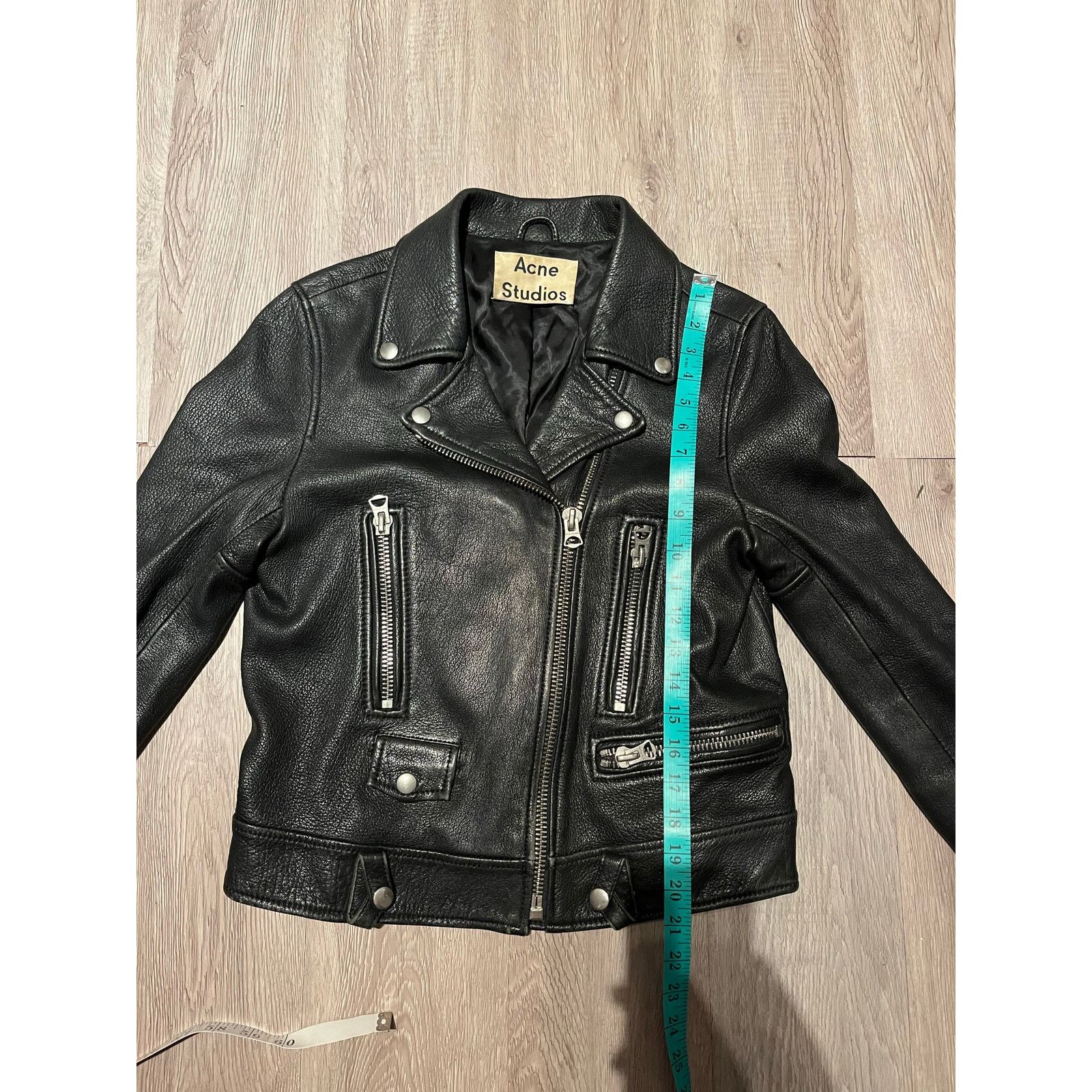 Acne Studios Acne Studios - Mock Leather Biker Jacket/ L / Black Size L / US 10 / IT 46 - 9 Thumbnail
