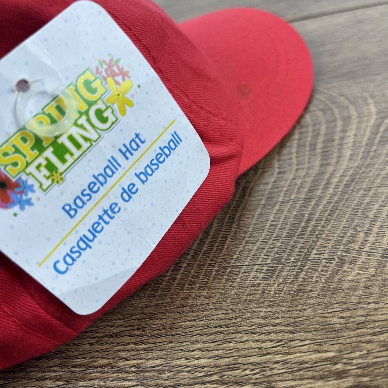Other Plain Red Hat Baseball Hat Red Adjustable Hat Red Adult Size Size ONE SIZE - 11 Thumbnail