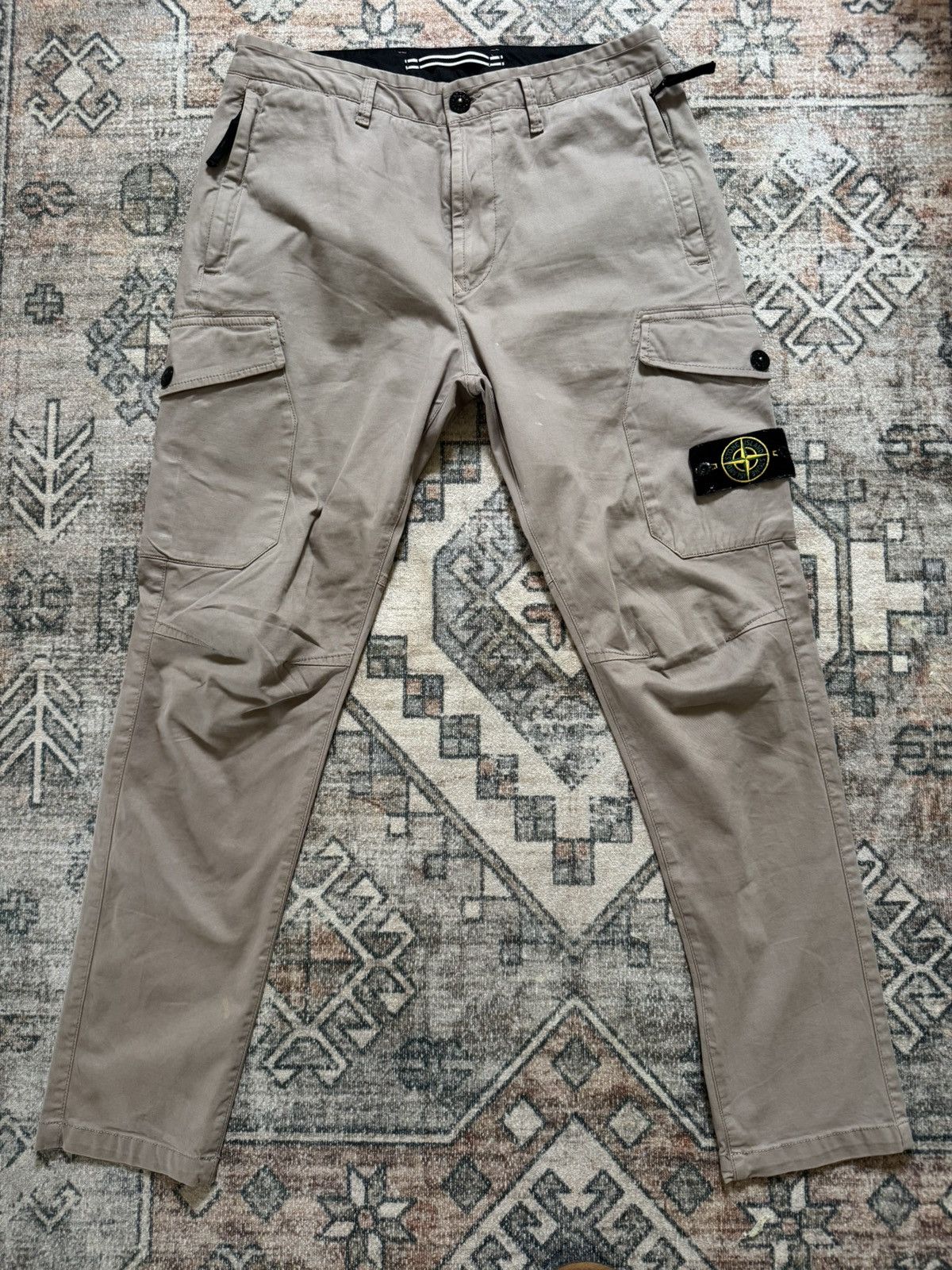 Stone Island Cargo Pants Khaki 31