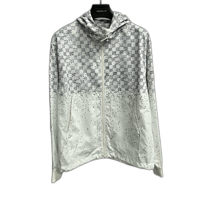 Louis Vuitton Beige Checkered Windbreaker Jacket-yf Size US L / EU 52-54 / 3 - 1 Thumbnail