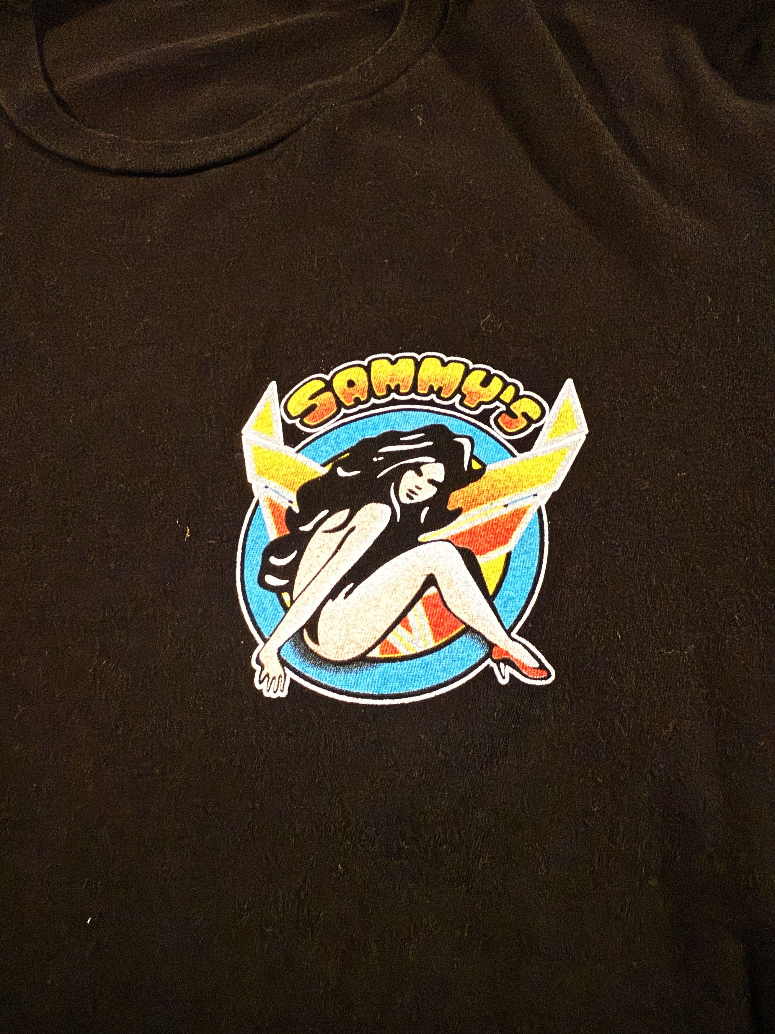 Vintage Sammys Strip Club US Air Force L Vintage Shirt Rare 1 of 1 Size US L / EU 52-54 / 3 - 4 Thumbnail