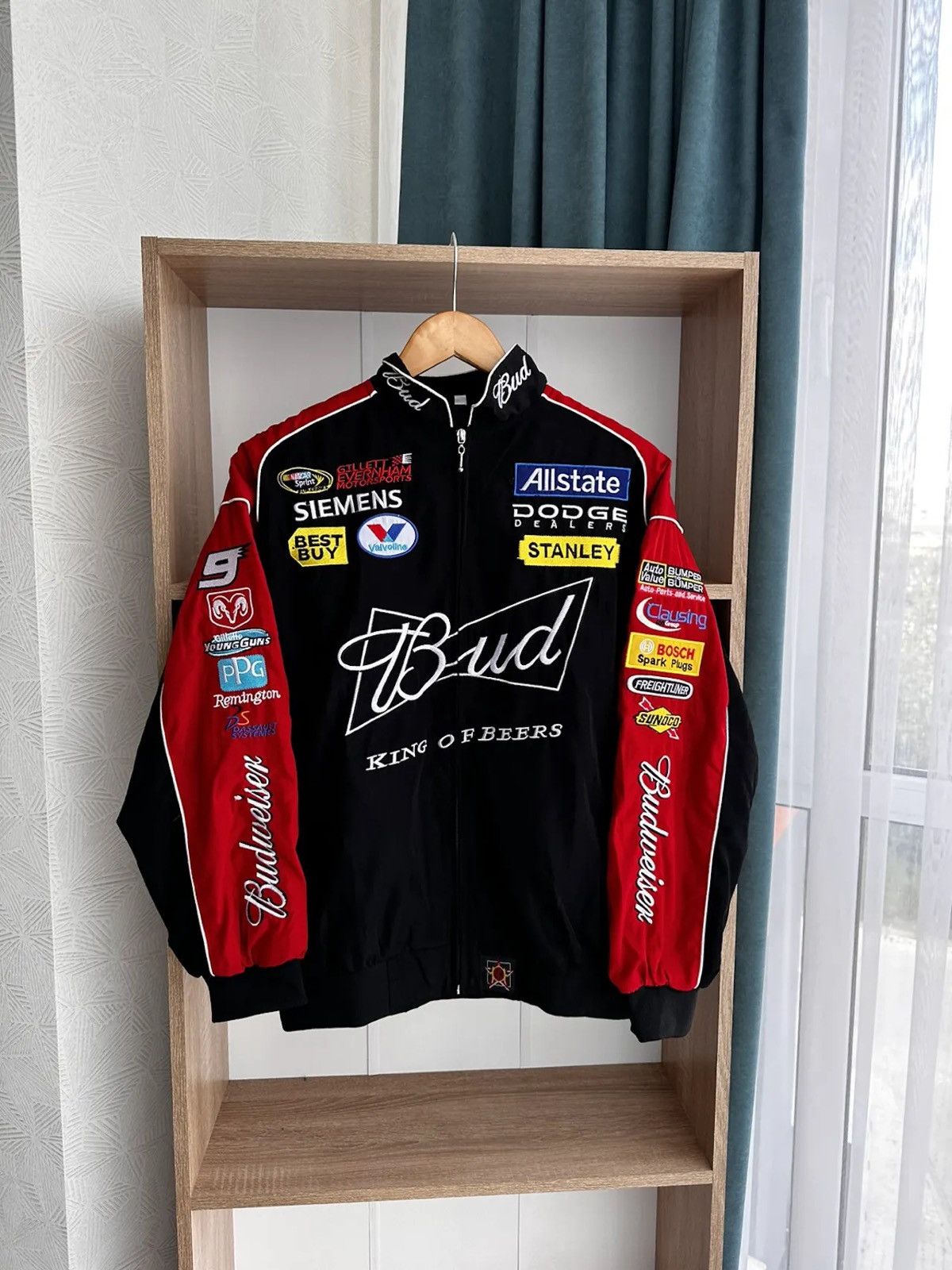 Vintage Budweiser NASCAR Dale Earnhardt Racing Jacket