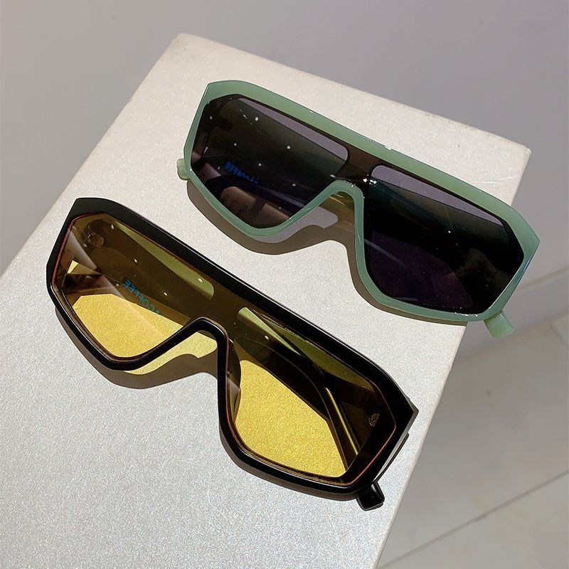 Electric Visual Hip-hop Street ins style custom avant-garde sunglasses Size ONE SIZE - 2 Thumbnail