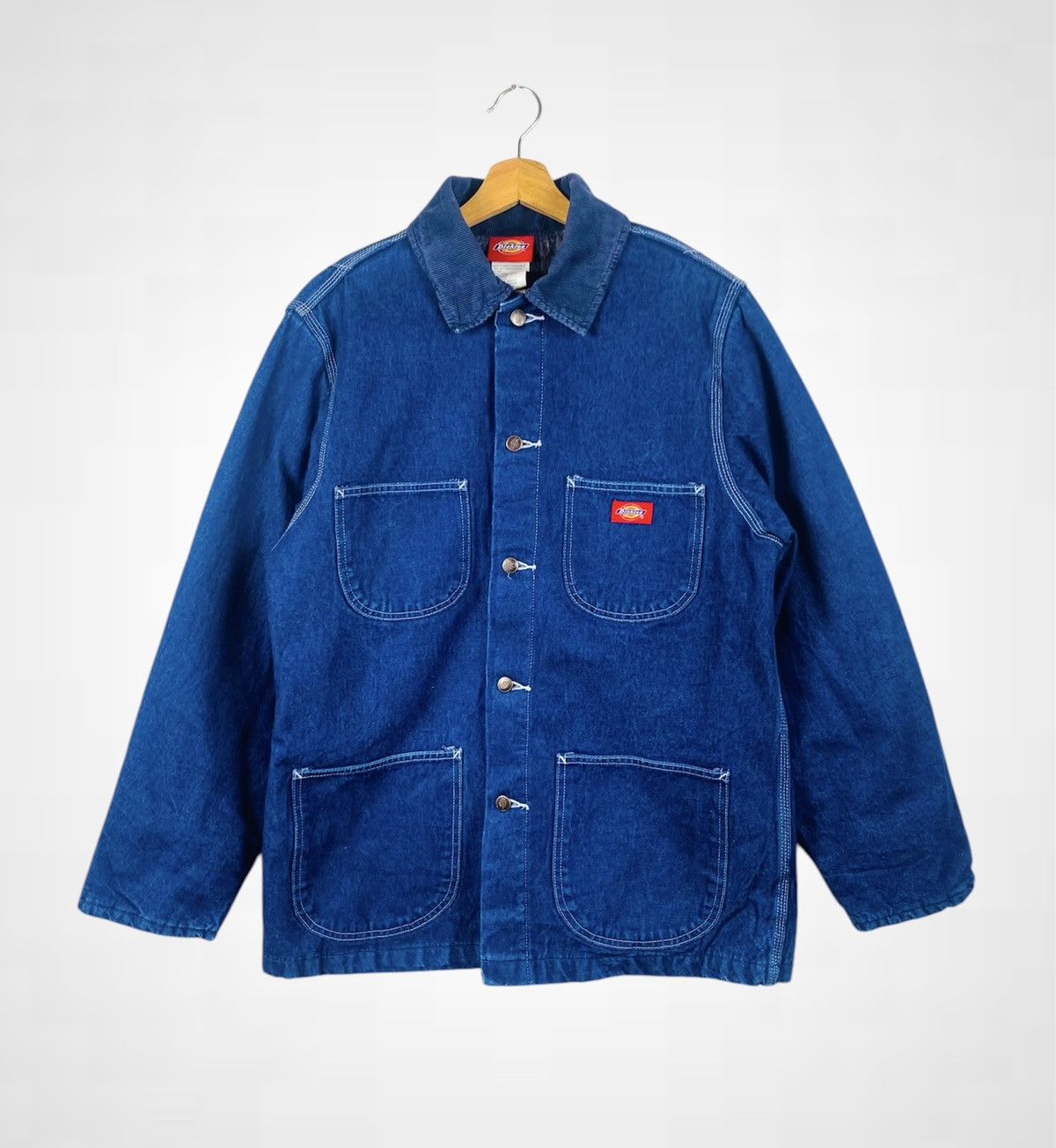 Dickies Rare Vintage Dickies Denim Chore Jacket Size US M / EU 48-50 / 2 - 1 Thumbnail