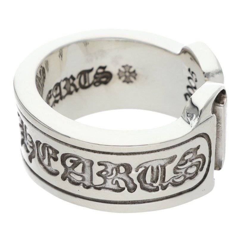 Chrome Hearts Chrome Hearts Large Scroll Label Silver Ring Size ONE SIZE - 5 Thumbnail