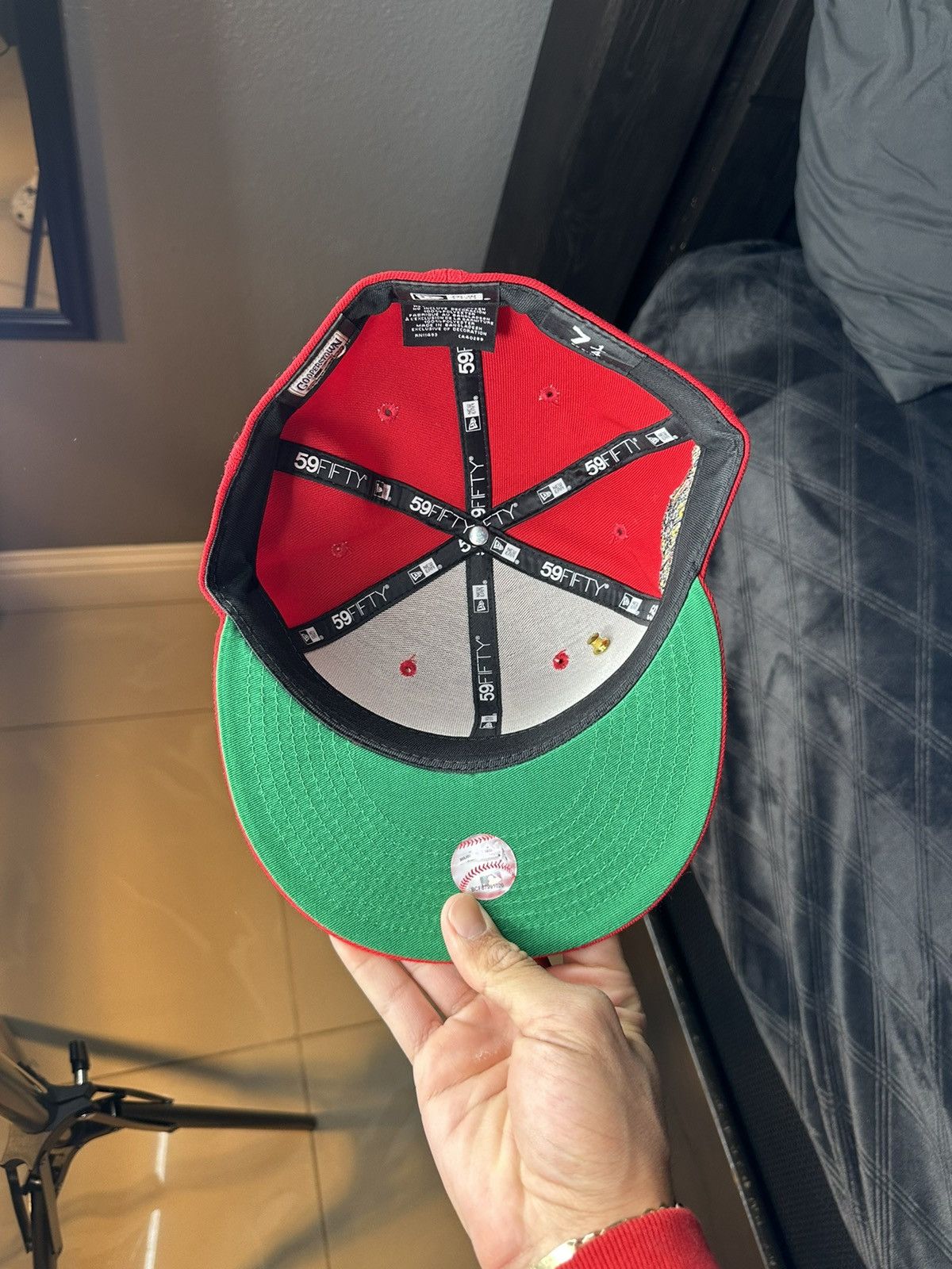 New Era Florida Marlins New Era fitted cap with pin Size ONE SIZE - 4 Thumbnail