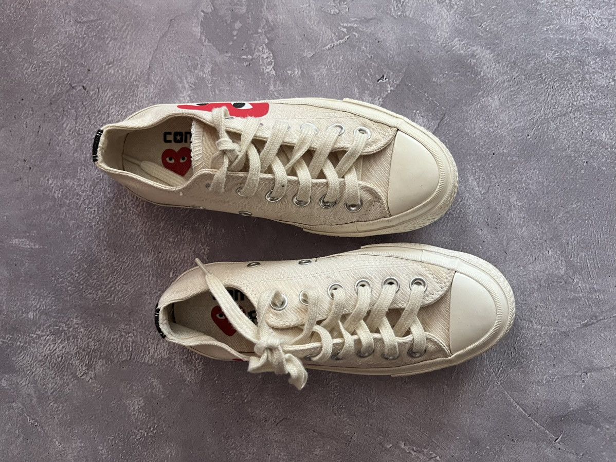 Comme des Garcons Comme Des Garçons x Chuck Taylor Converse All Star Low Top Size US 5 / IT 35 - 8 Thumbnail