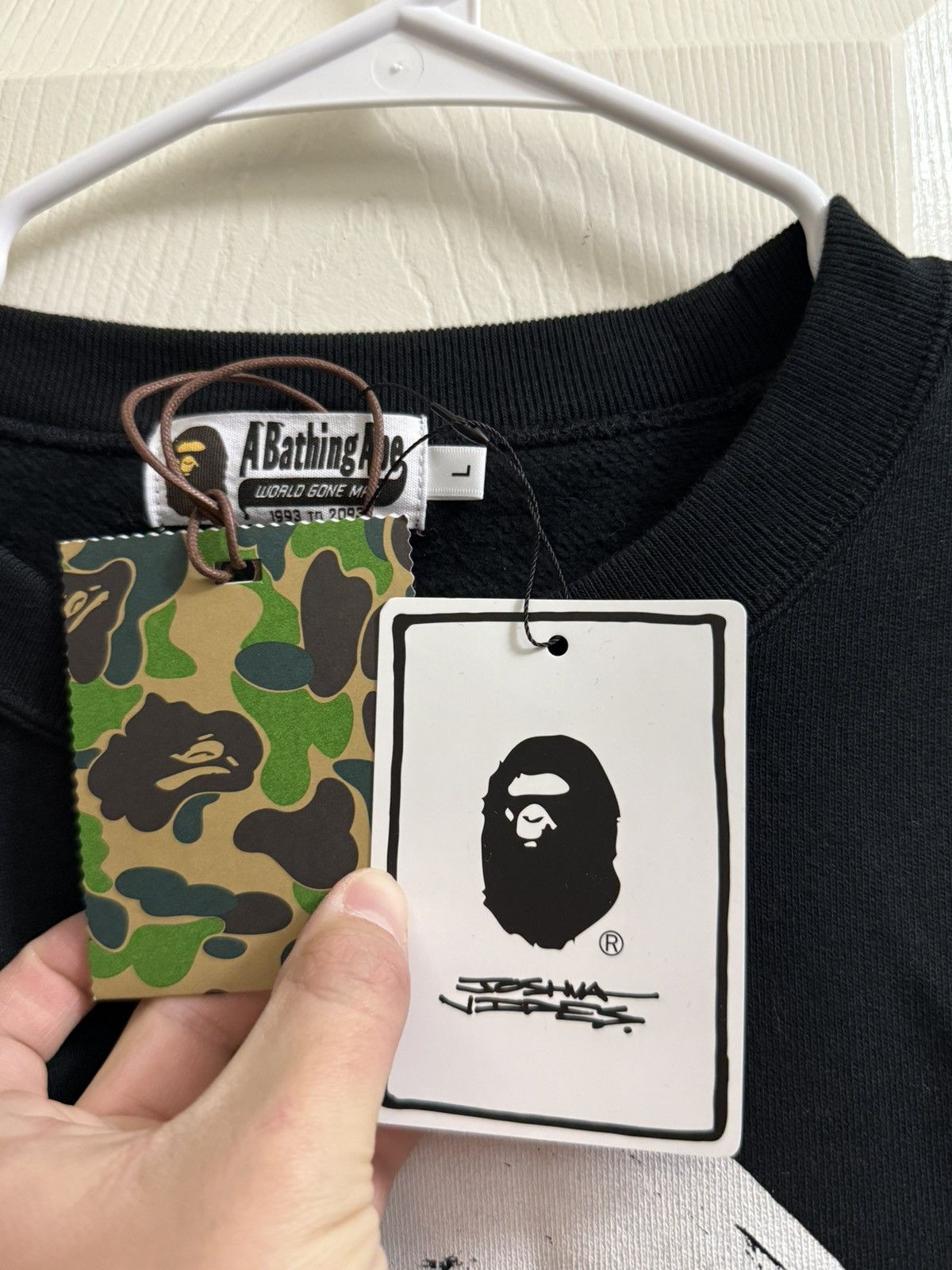 Bape Bape crewneck Size US L / EU 52-54 / 3 - 4 Thumbnail
