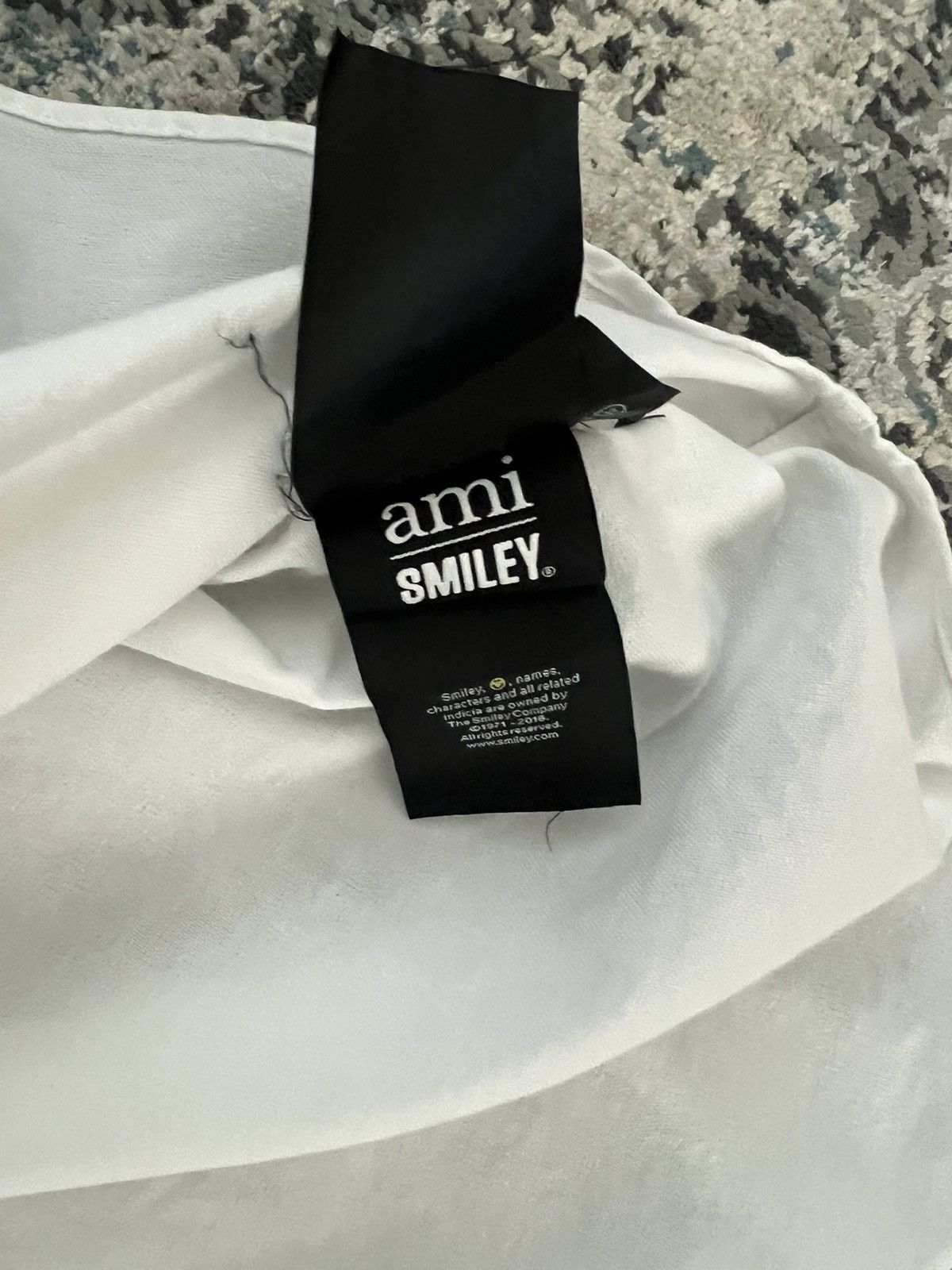 AMI AMI x Smiley Button-Down Oxford Shirt Size US M / EU 48-50 / 2 - 6 Thumbnail