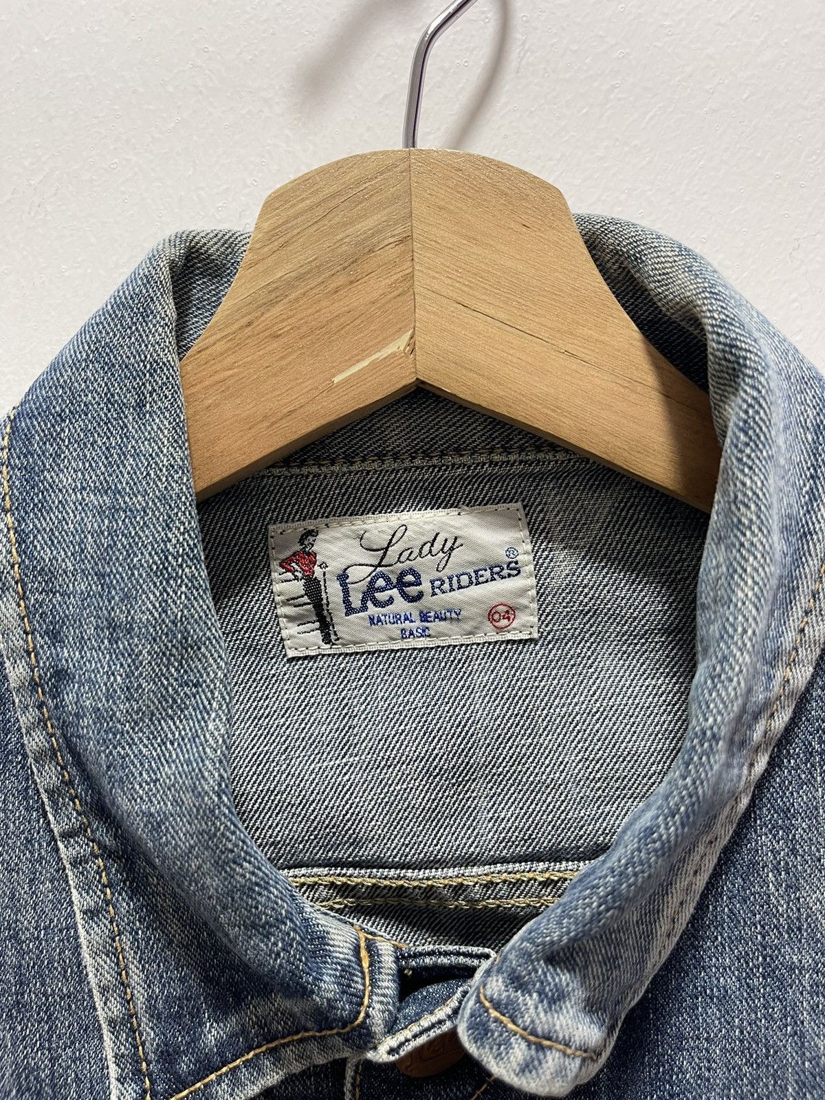 Lee × Vintage LEE RIDER LADY DISTRESSED DENIM JEANS Size XS / US 0-2 / IT 36-38 - 10 Thumbnail