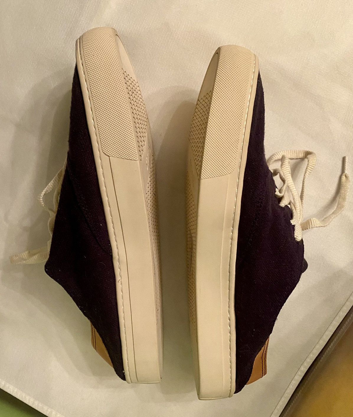 Soludos Soludos blue knit beachcomber lace up trainer 10.5 US LN Size US 10.5 / EU 43-44 - 8 Thumbnail