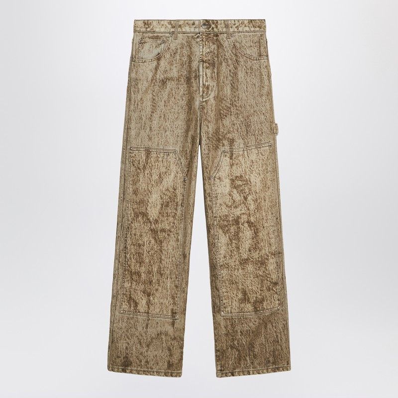 1989 STUDIO 1989 Studio Denim Flock Carpenter Pants Camo Size US 32 / EU 48 - 1 Thumbnail