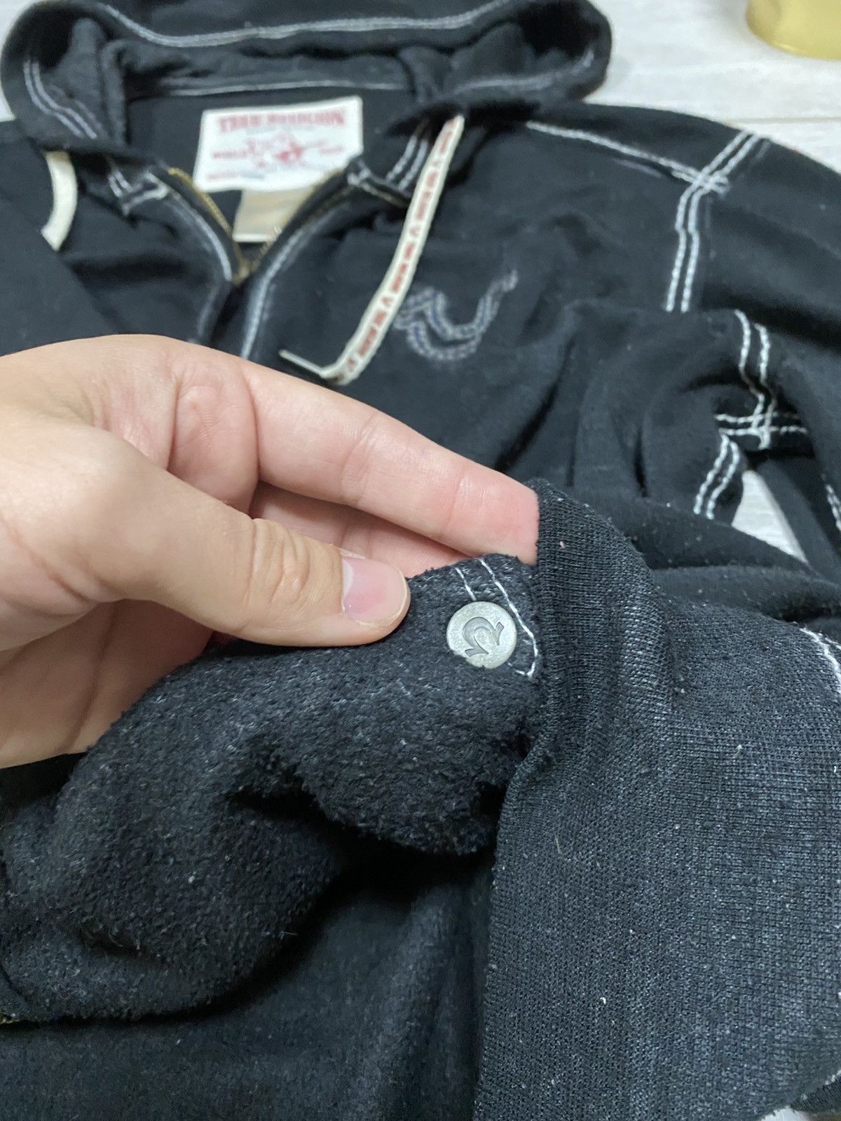 True Religion True Religion big logo Buddha vintage stitched hoodie horse Size US M / EU 48-50 / 2 - 10 Thumbnail