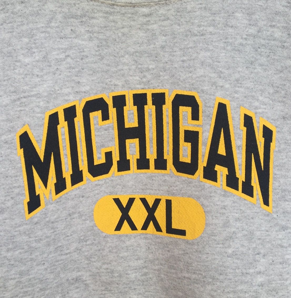 Tultex × Vintage Vintage 90s Tultex Michigan XXL Crewneck Size US L / EU 52-54 / 3 - 5 Thumbnail