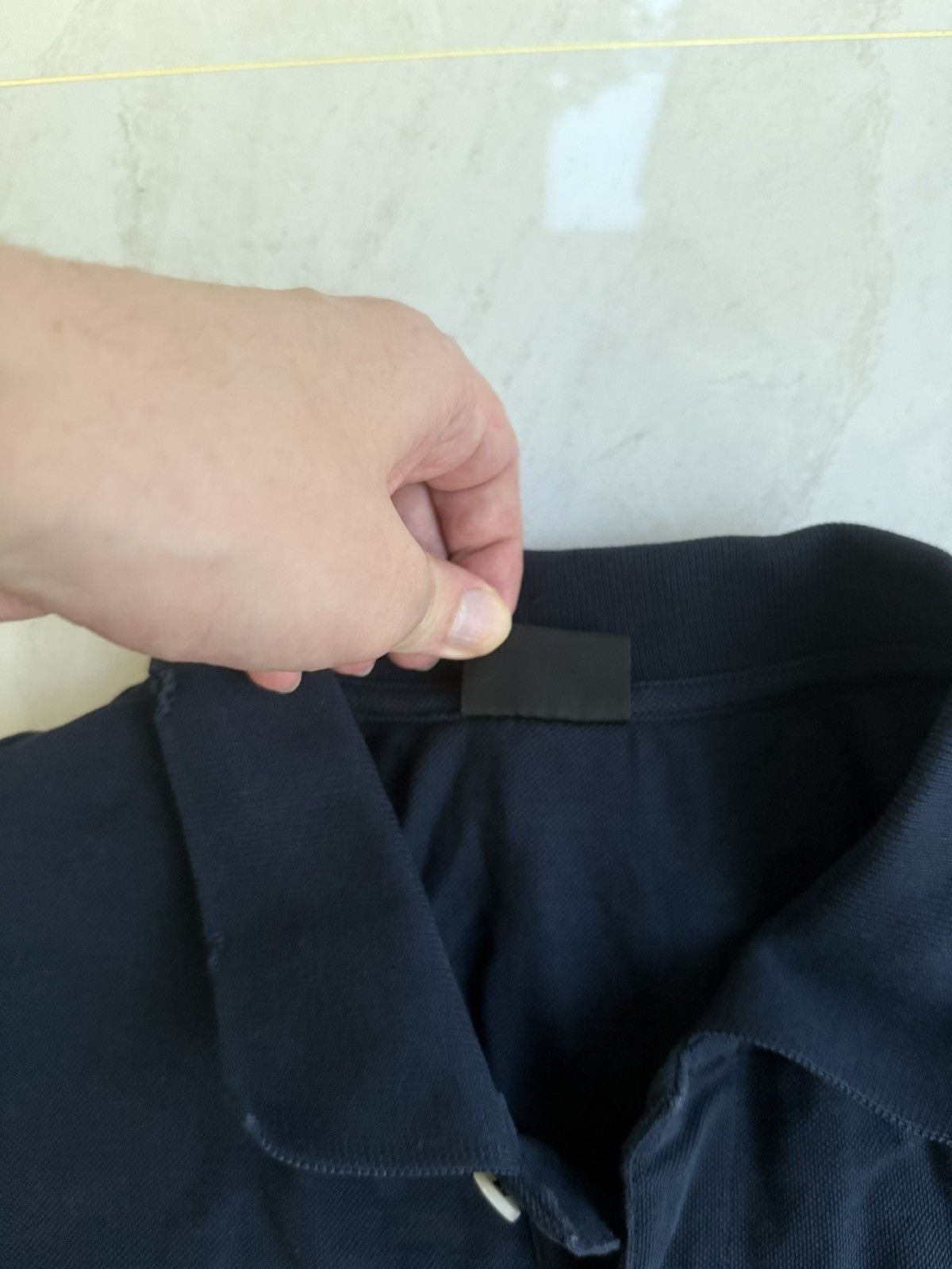 Balenciaga Balenciaga Blue „Polo“ Poloshirt Sz.2 Size US M / EU 48-50 / 2 - 5 Thumbnail