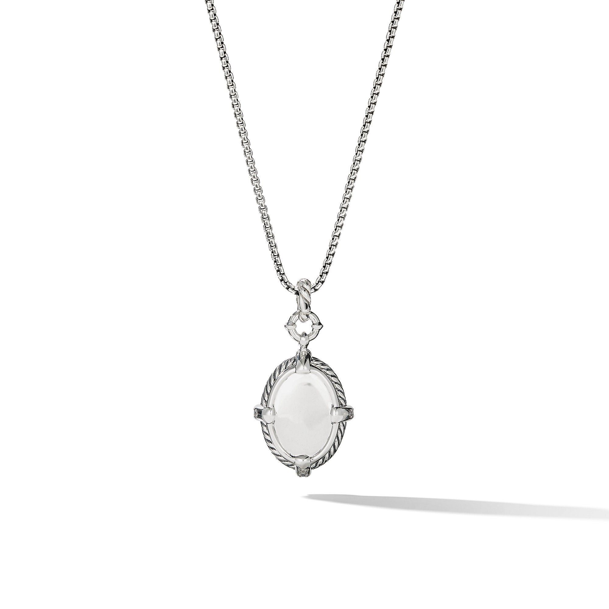 David Yurman o1w1db10526 N14266D Size:9/Small Necklace in Silver Size ONE SIZE - 2 Thumbnail