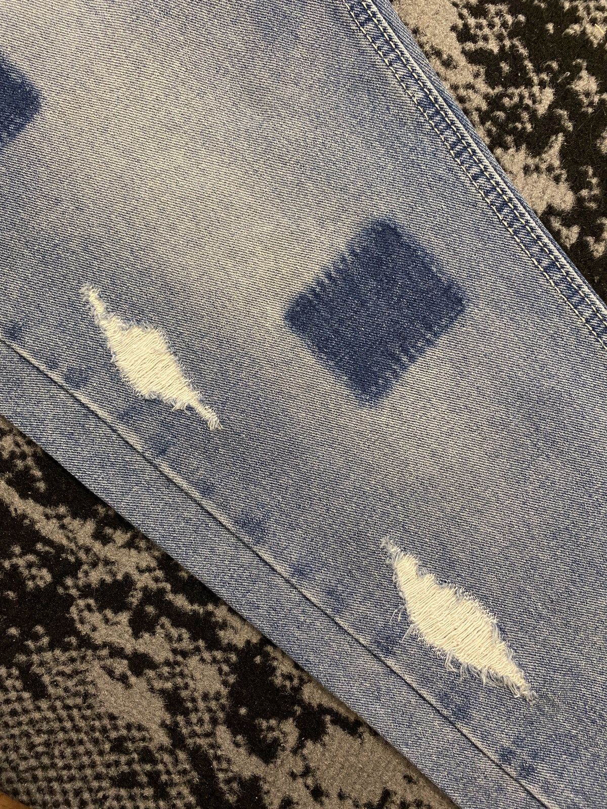 Japanese Brand Kapital Distressed Ripped Faded Denim Japanese Brand Size US 29 - 6 Thumbnail