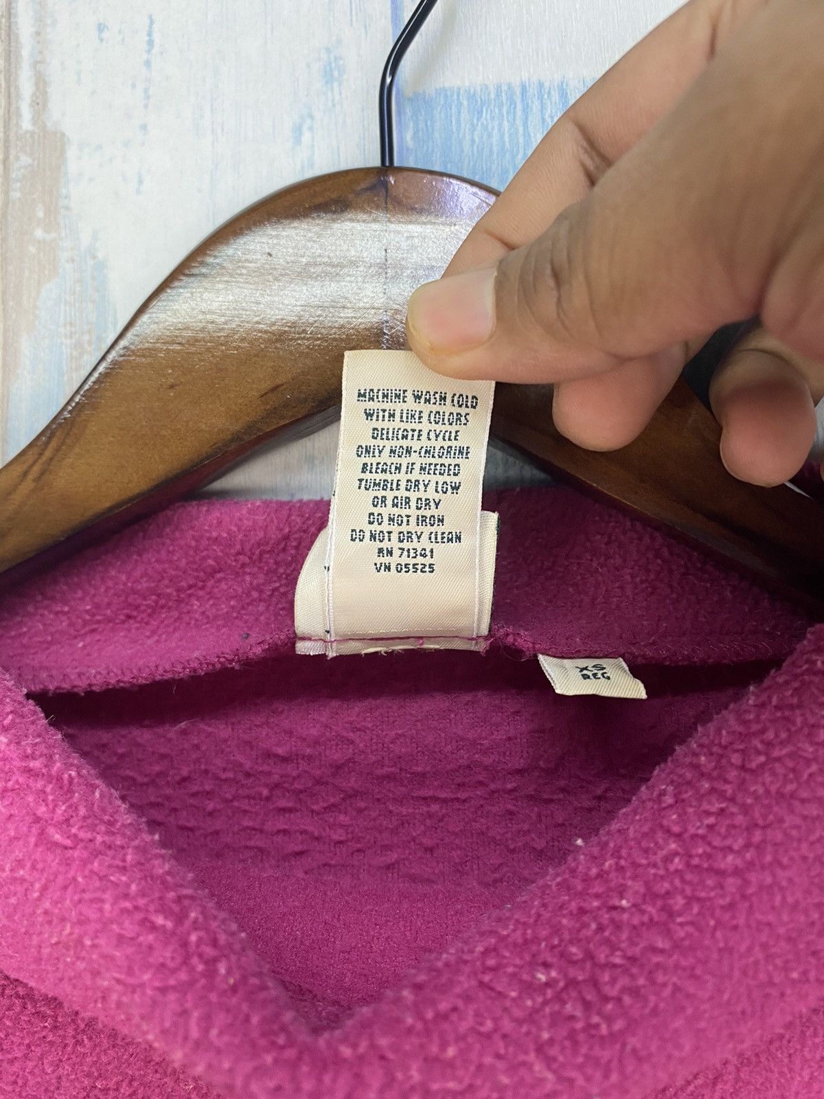 L.L. Bean Vintage L.L.Bean Fleece Turtleneck Size XS / US 0-2 / IT 36-38 - 5 Thumbnail