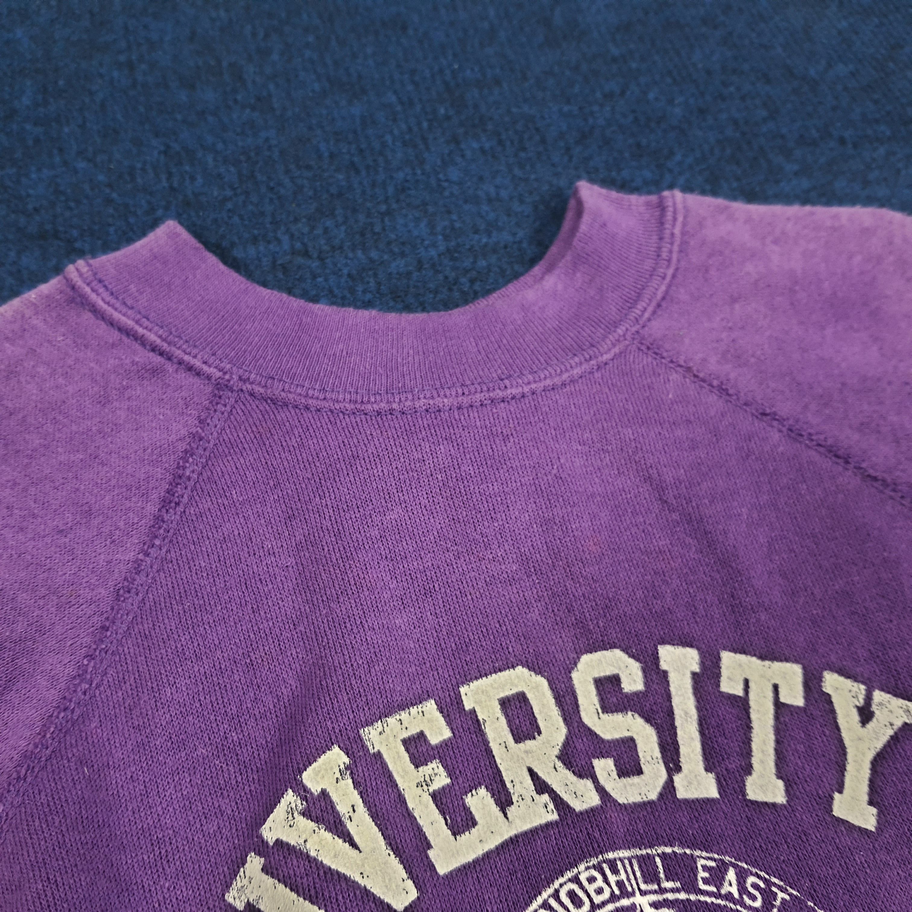 Vintage Vintage University of Nobhill East and Wild West Sweatshirt Size US S / EU 44-46 / 1 - 4 Thumbnail