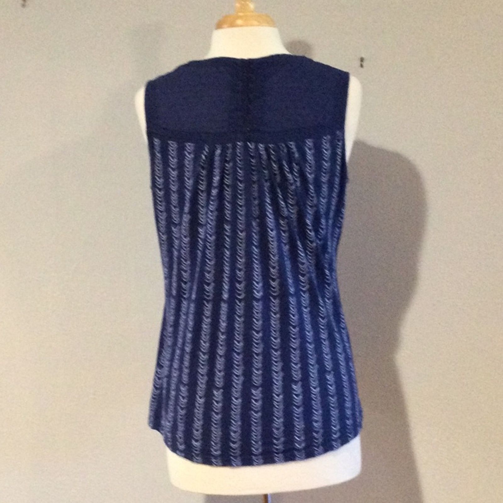 Other Bob Timberlake Blue & White Stripe Tank Size L Size L / US 10 / IT 46 - 8 Thumbnail