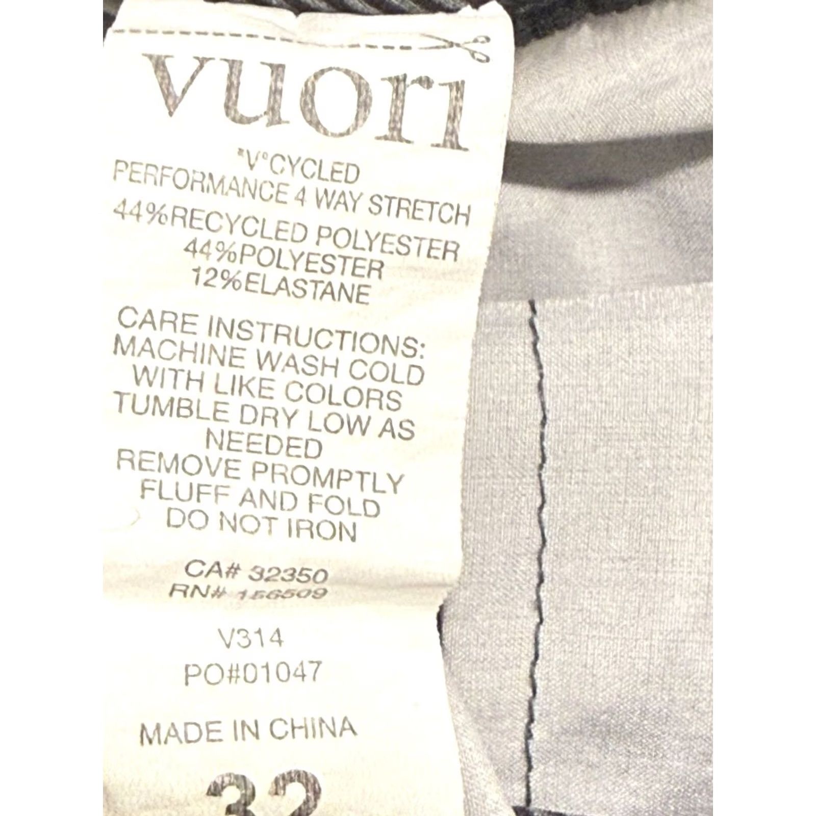 Vuori Vuori Men’s V314 Cruise Board Shorts 8” 32 Multicolor Polyester Blend Beach Swim Trunks with Back Pocket Drawstring Hook & Loop Fly Size US 32 / EU 48 - 5 Thumbnail