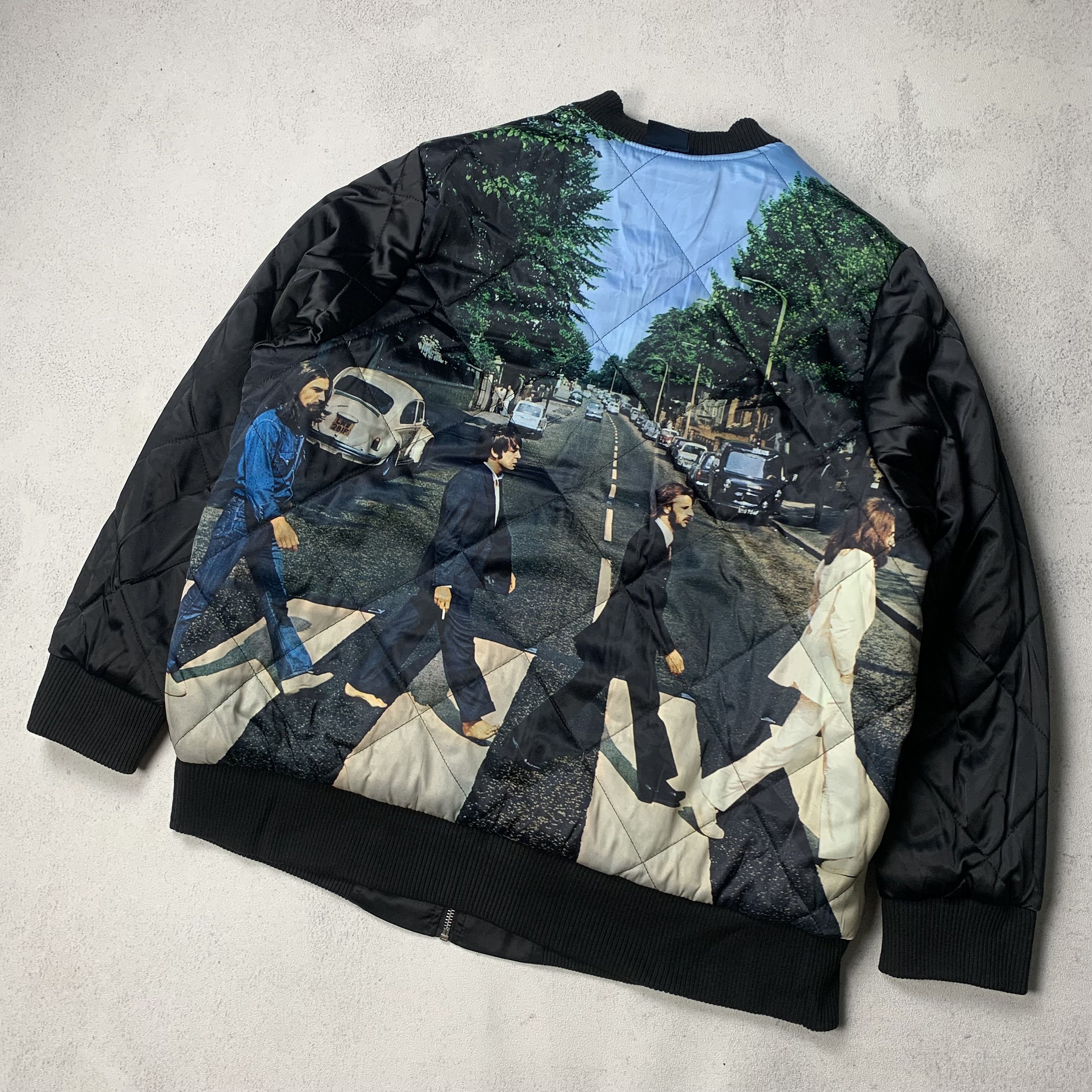 Hard Rock Cafe The Beatles x Hard Rock Cafe Bomber Jacket Size US XL / EU 56 / 4 - 12 Thumbnail